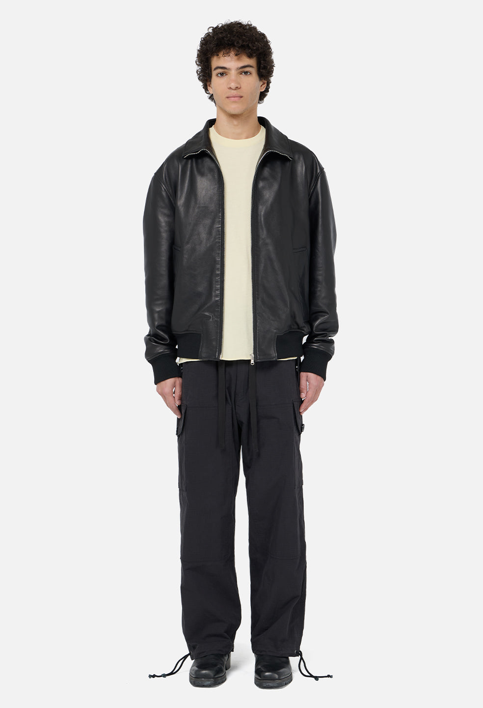 Canopy Ripstop Cargo Pants / Black