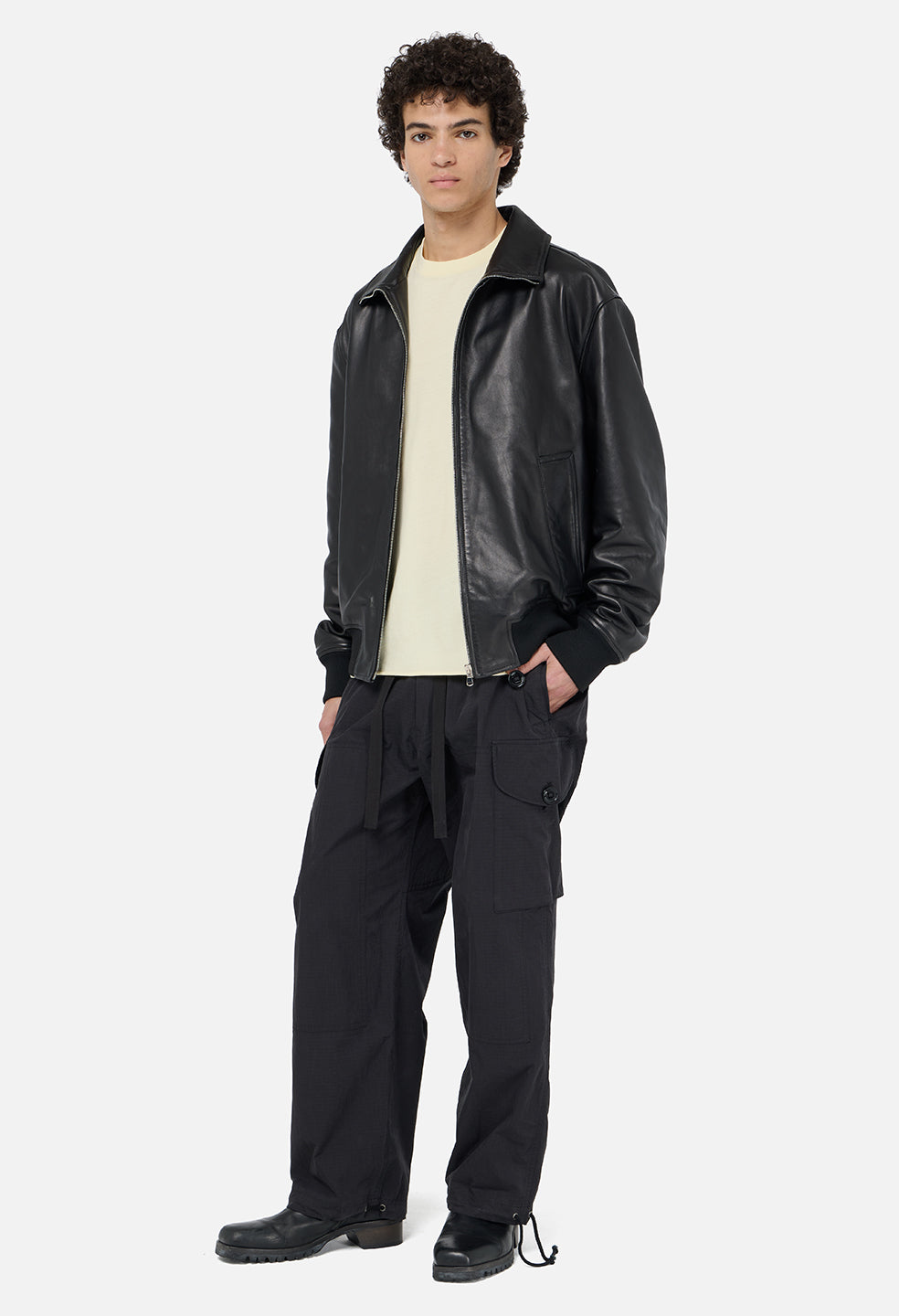 Canopy Ripstop Cargo Pants / Black