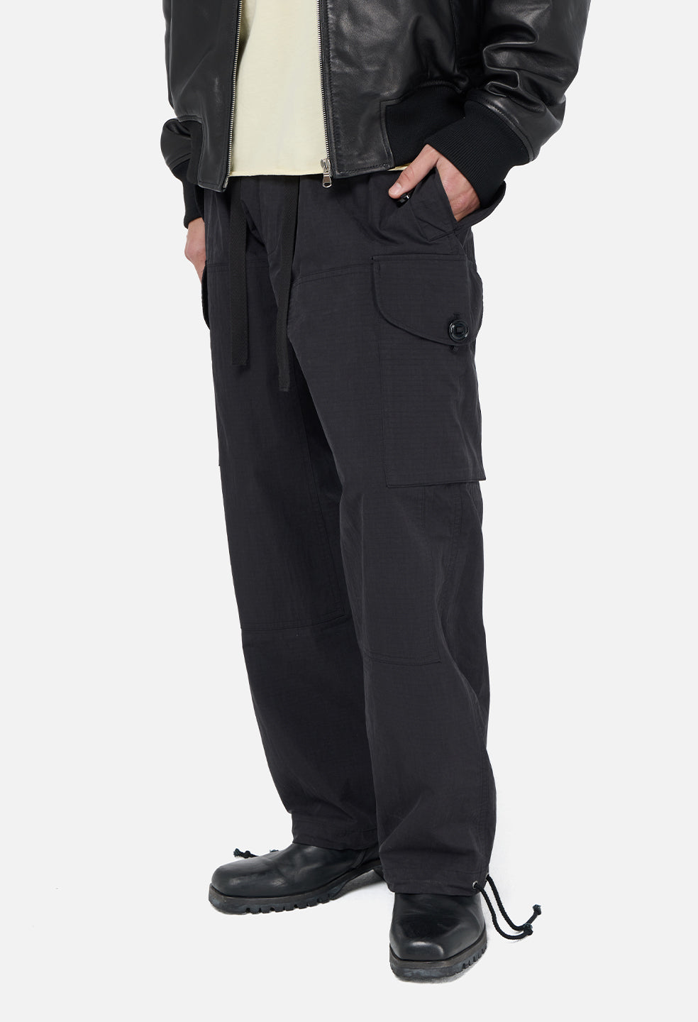 Canopy Ripstop Cargo Pants / Black