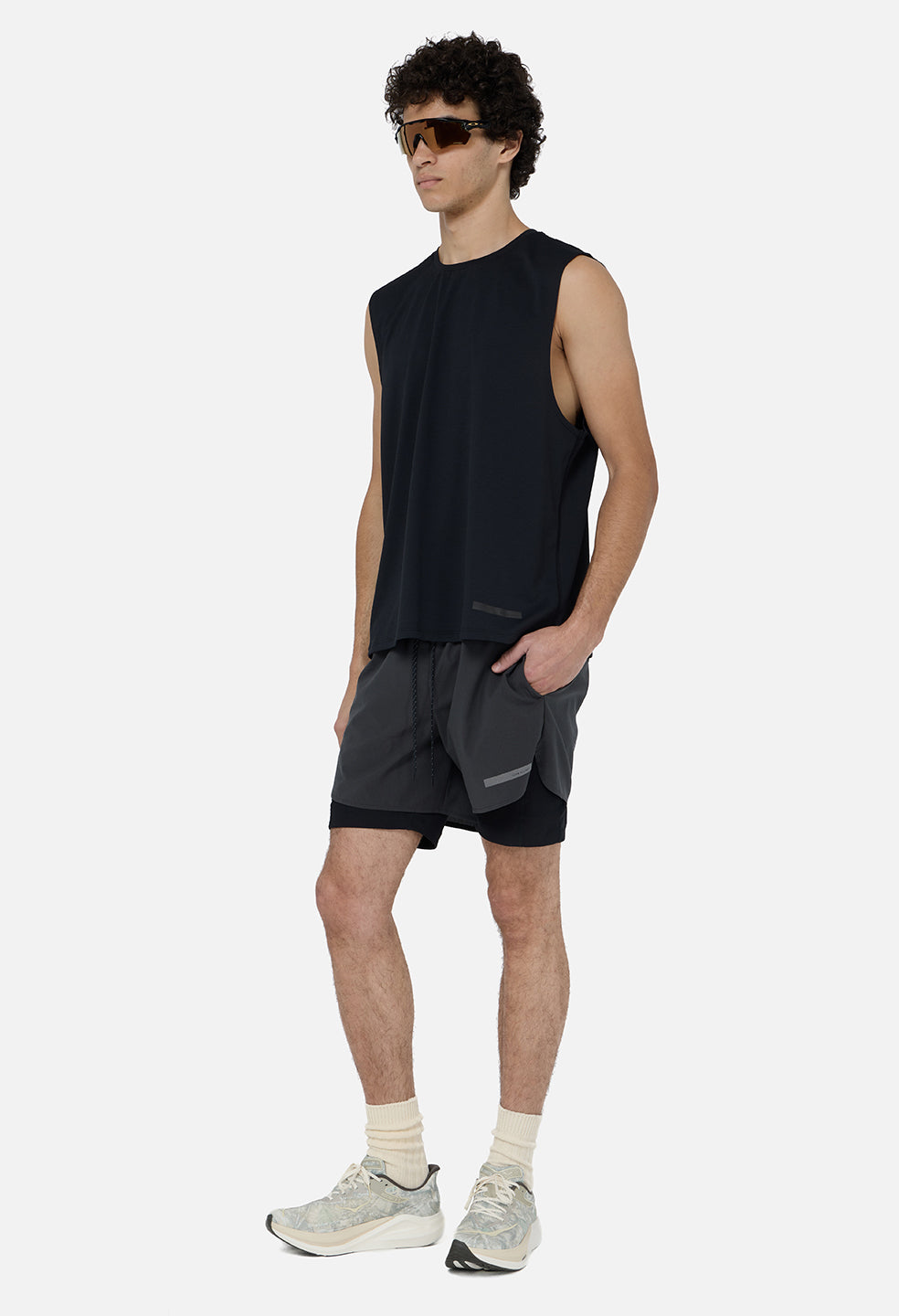 Pace Muscle Tee / Black