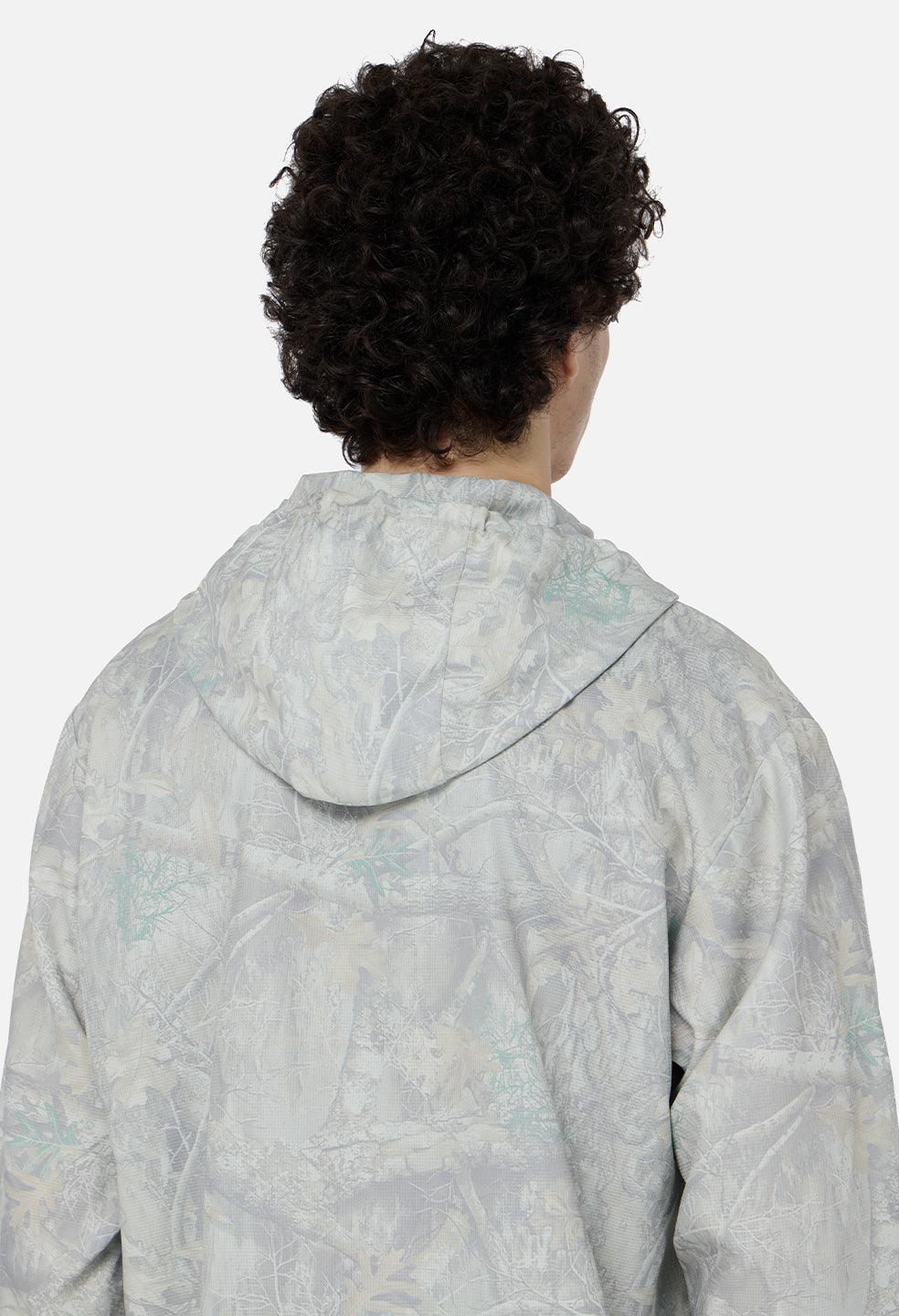 Inverness Anorak / Spray Green x Antique White
