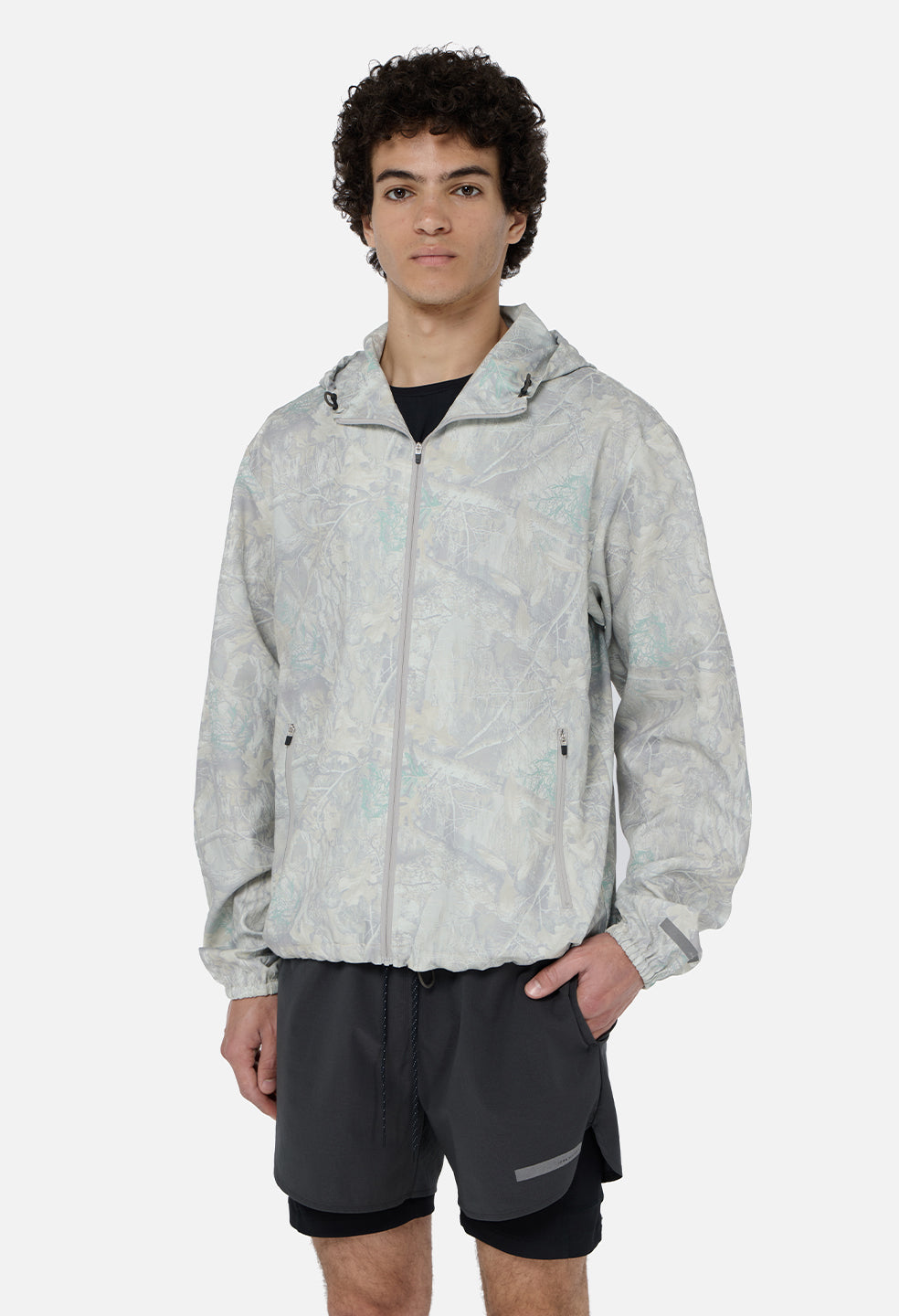 Inverness Anorak / Spray Green x Antique White