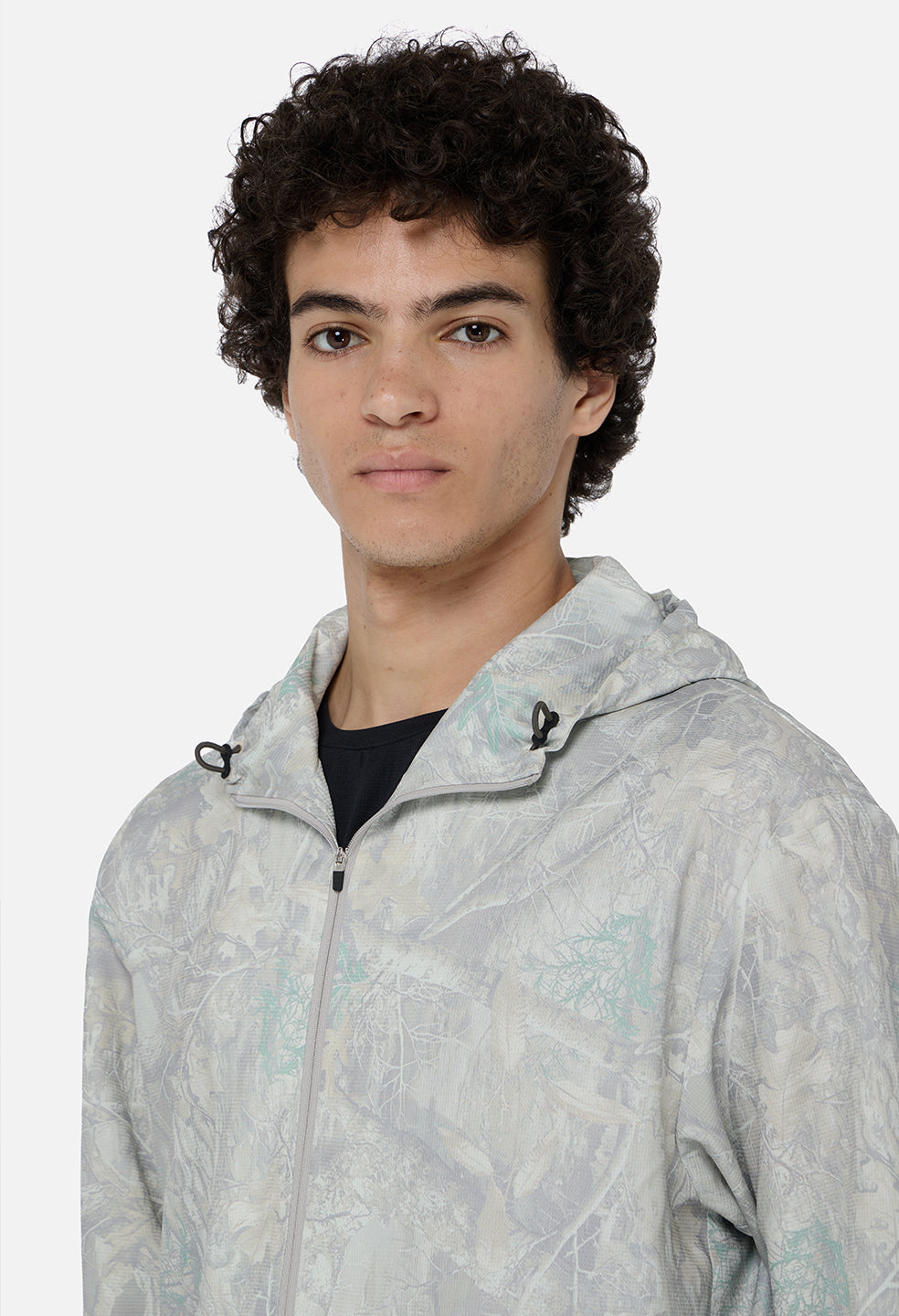 Inverness Anorak / Spray Green x Antique White