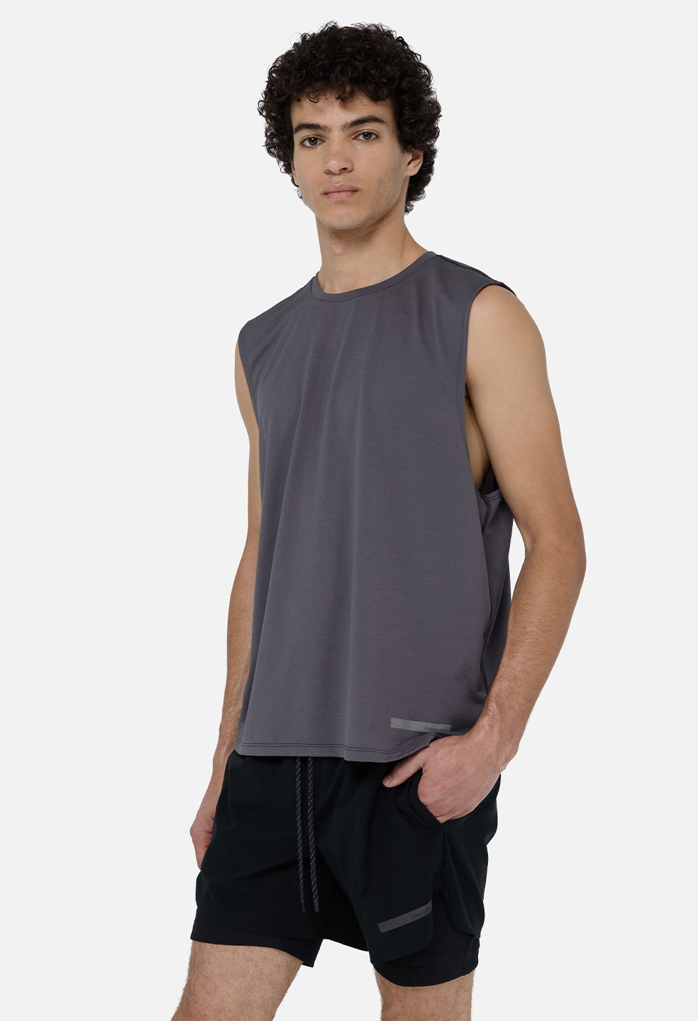 Pace Muscle Tee / Charcoal