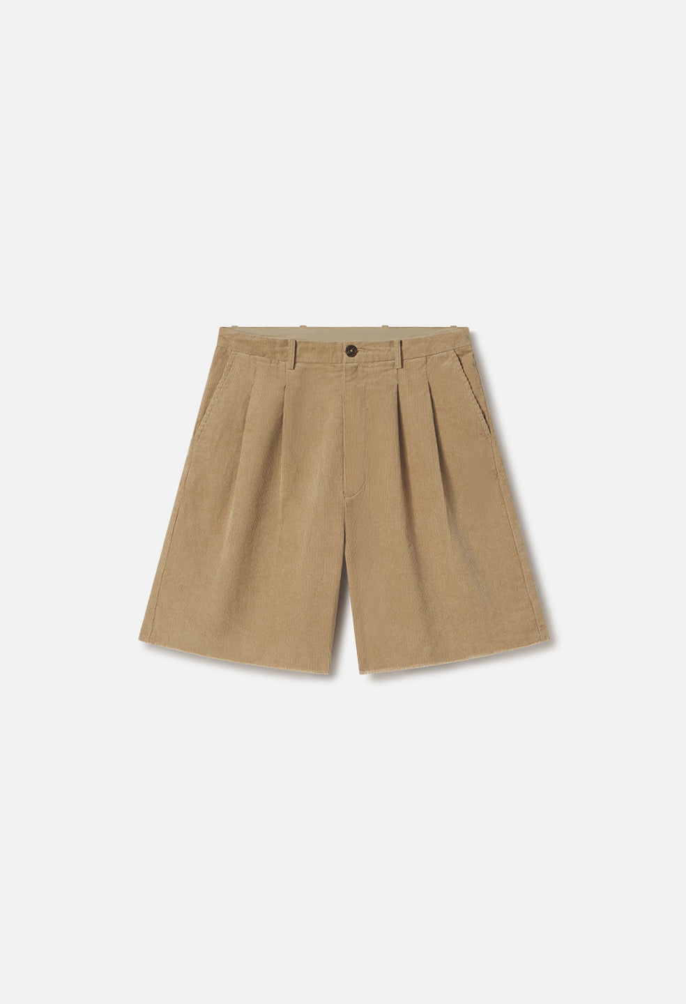 Club Corduroy Shorts / Tan