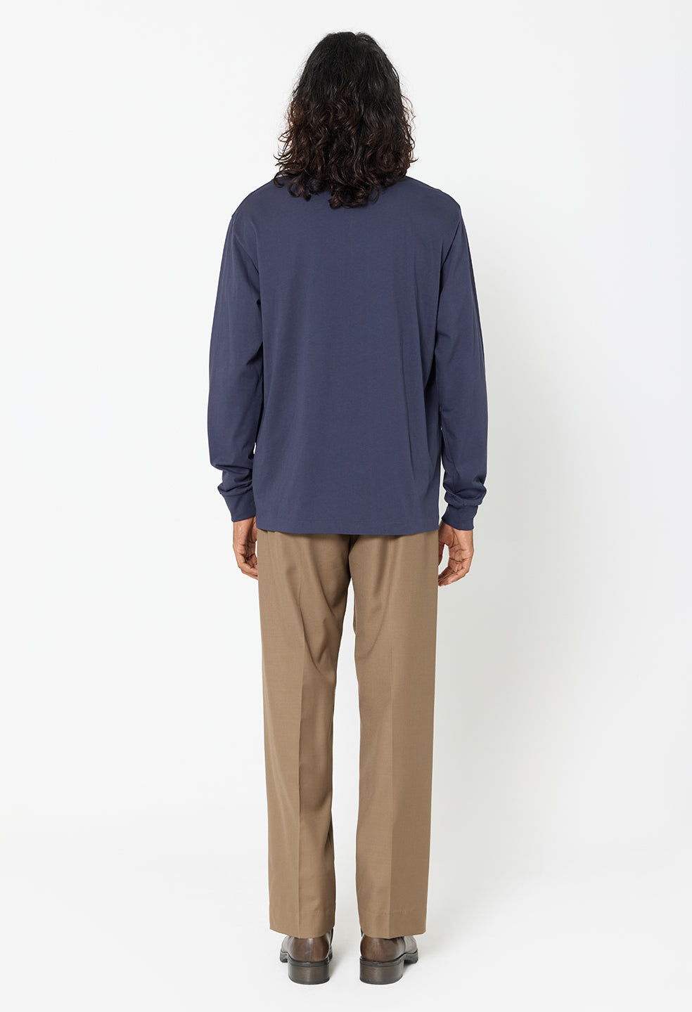 Core LS University Tee / Oxford Navy