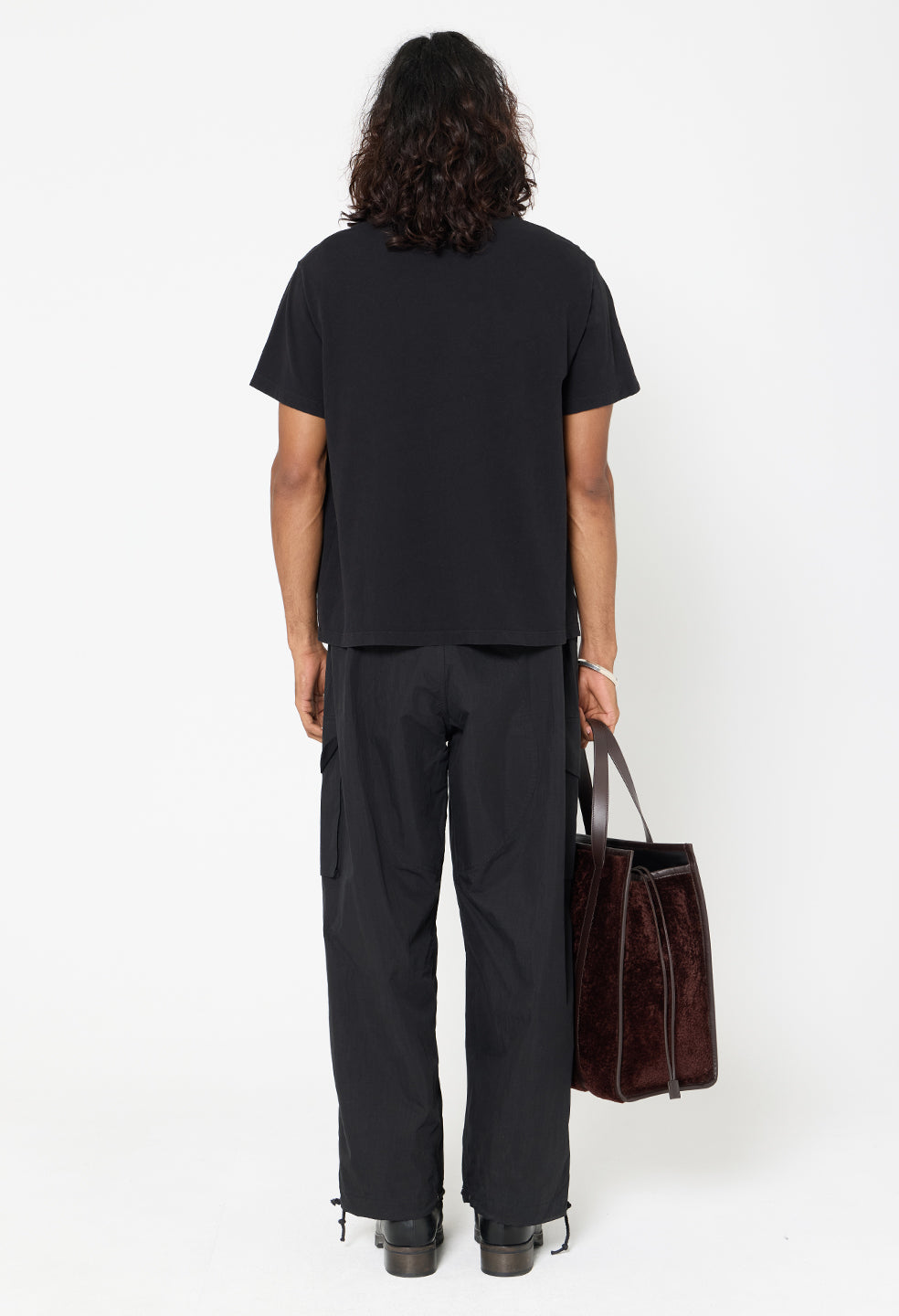 Air Spun Beach Pocket Tee / Black