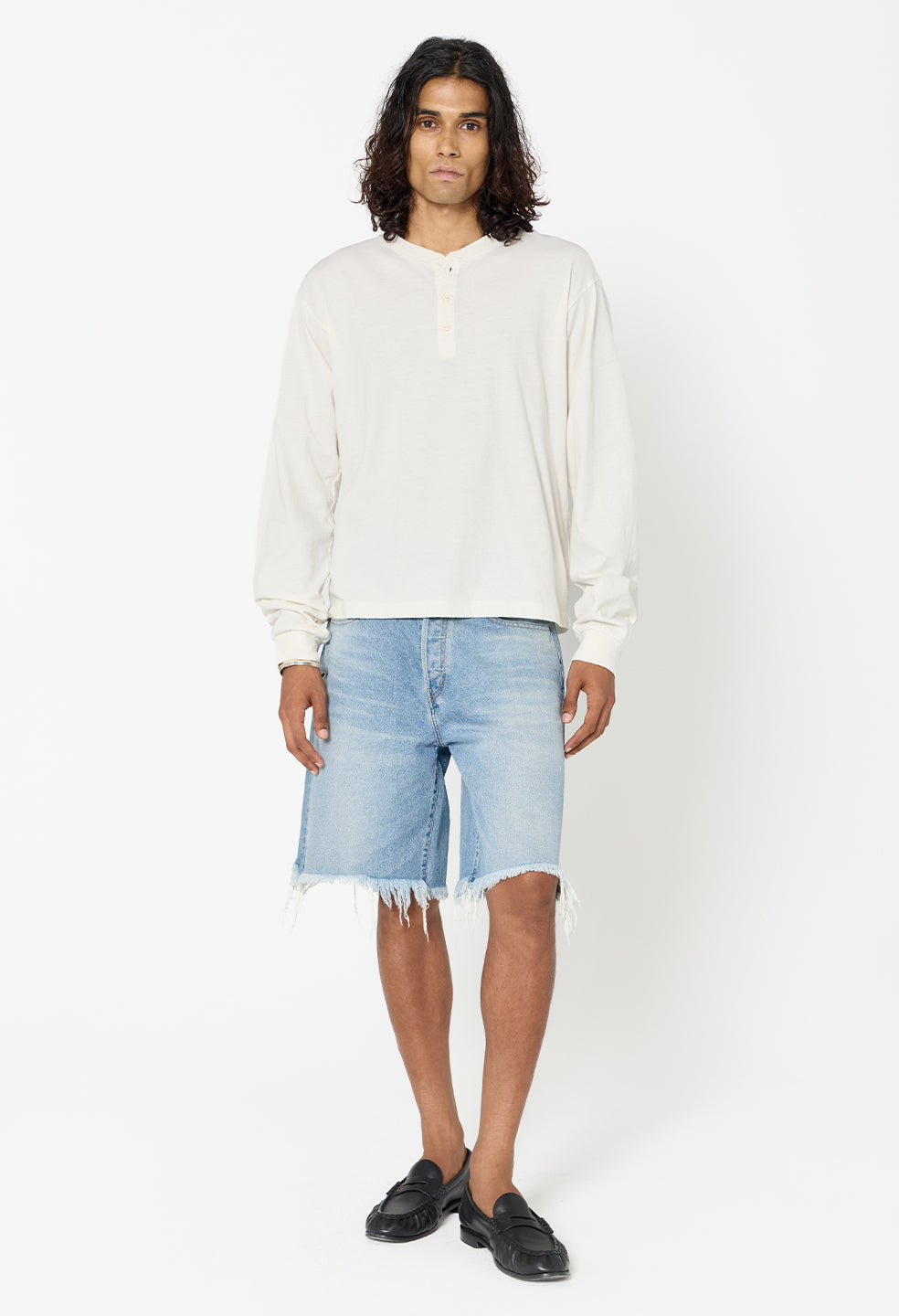 Air Spun Henley / Salt
