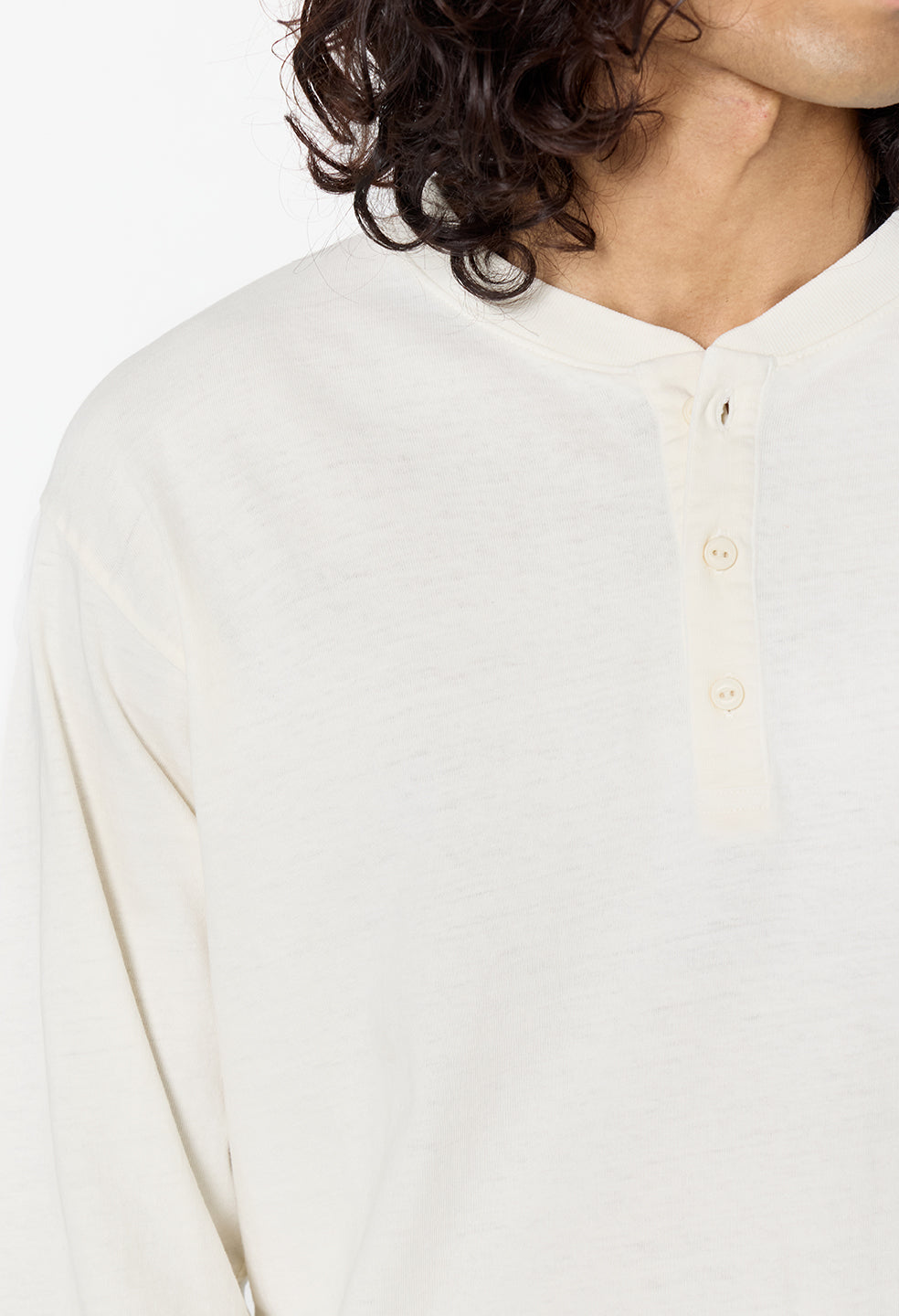 Air Spun Henley / Salt