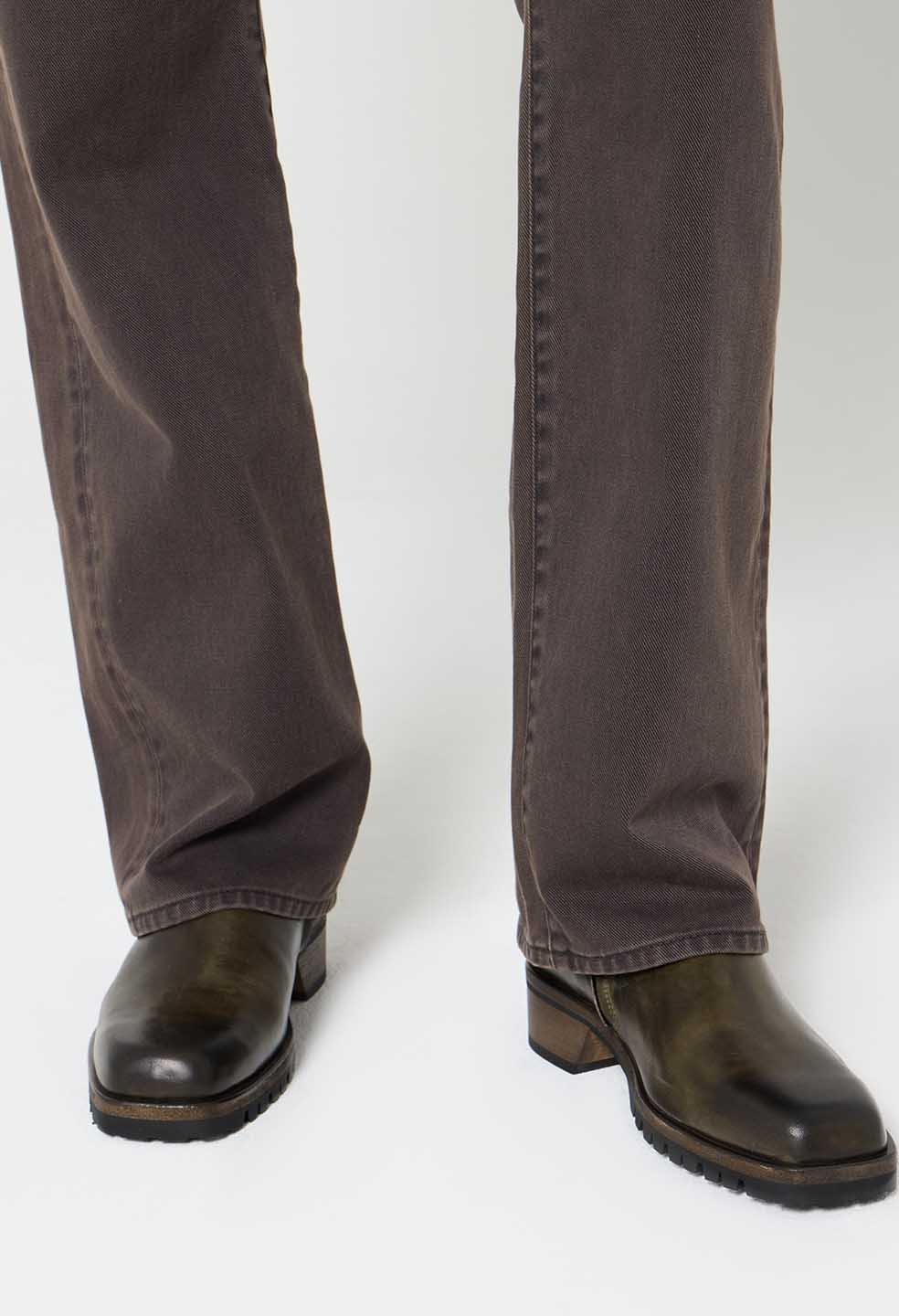 Square Toe Boot / Loden