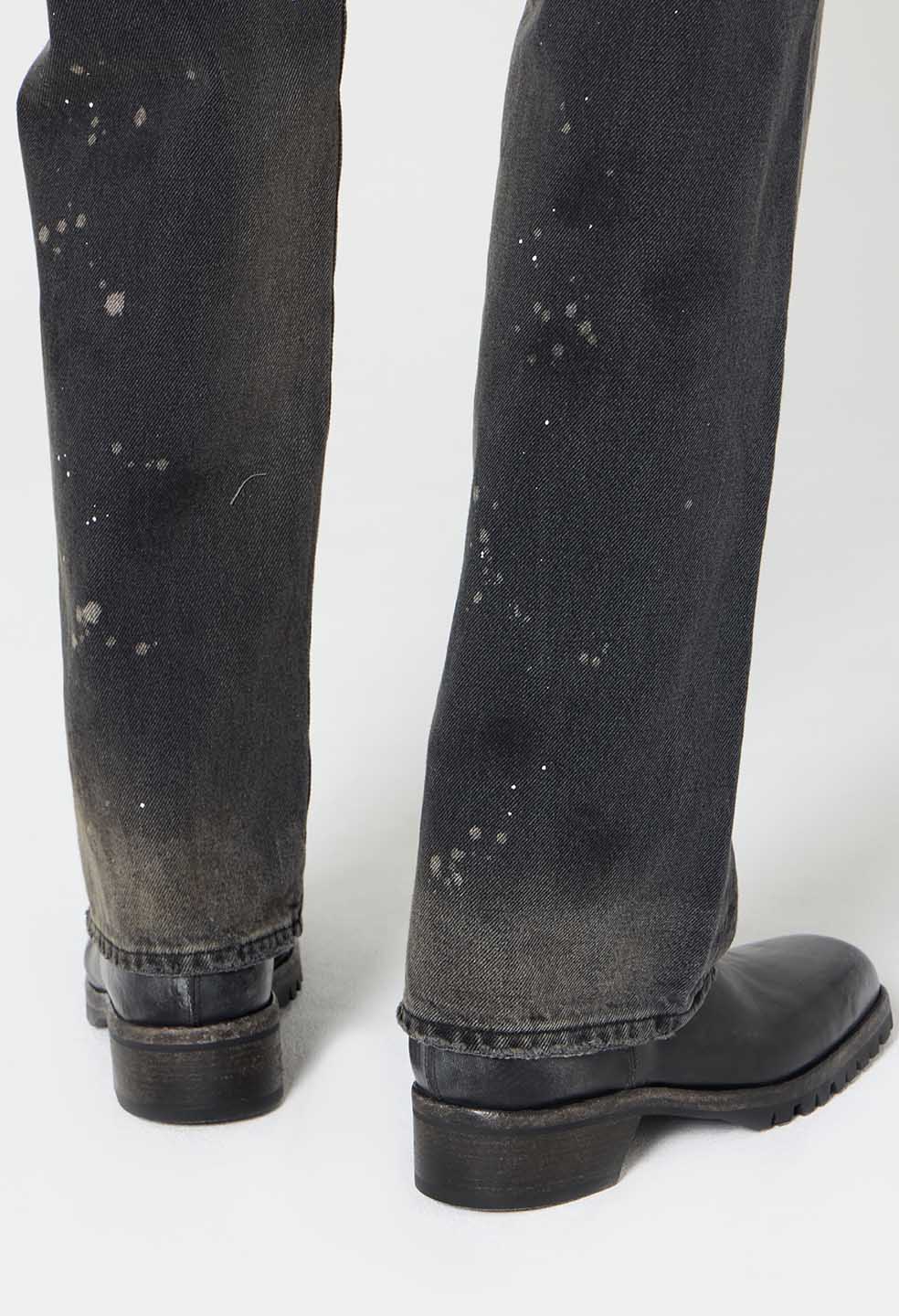 Square Toe Boot / Vintage Black