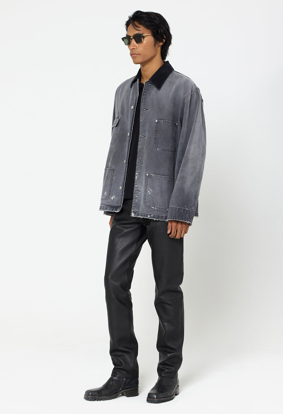 Desert Snow Field Jacket / Washed Black