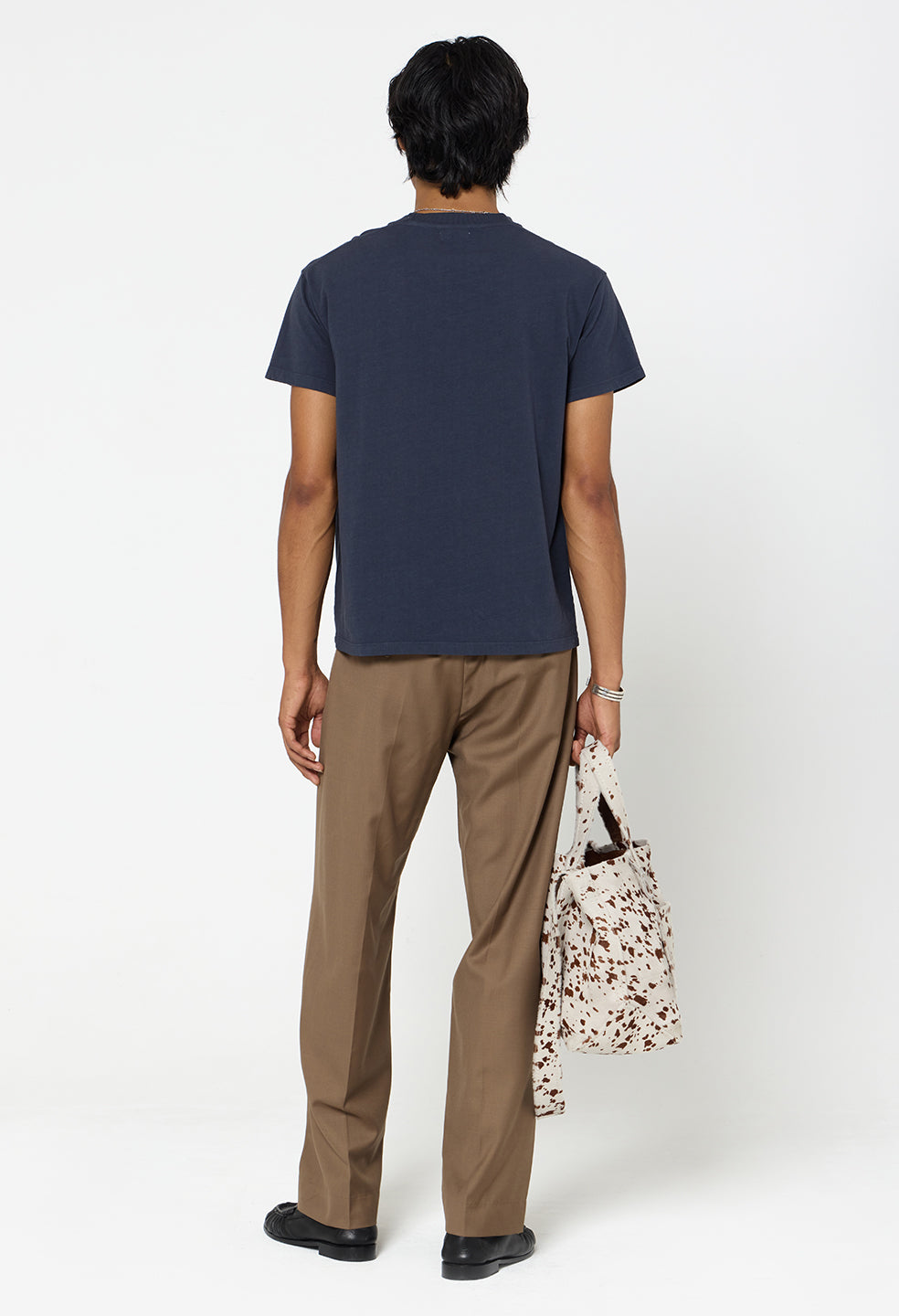 Air Spun Shrunken Tee / Oxford Navy