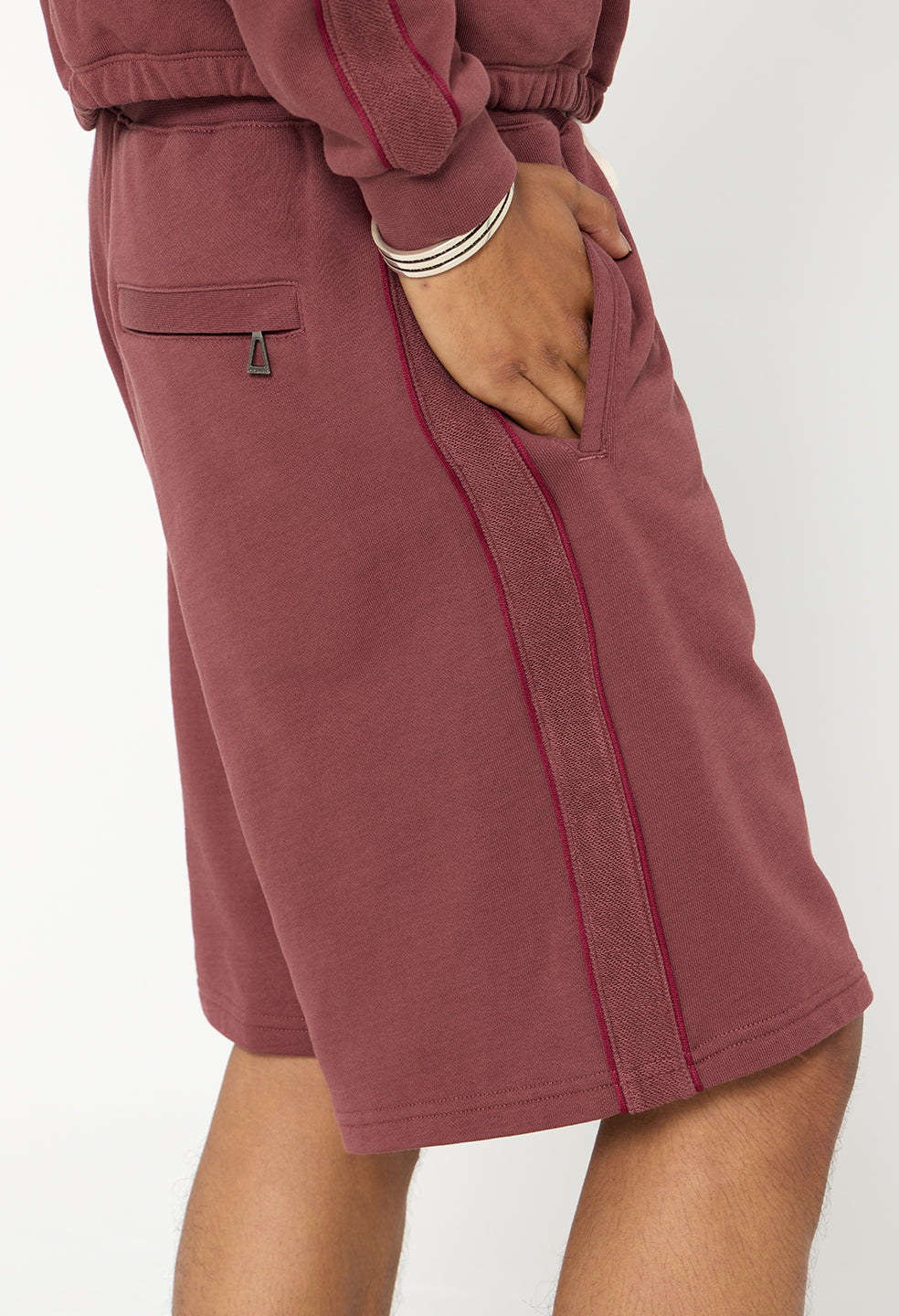 Track Shorts / Oxblood