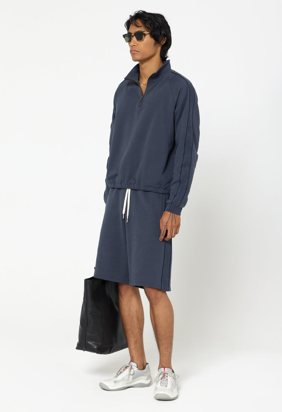 Track Shorts / Oxford Navy