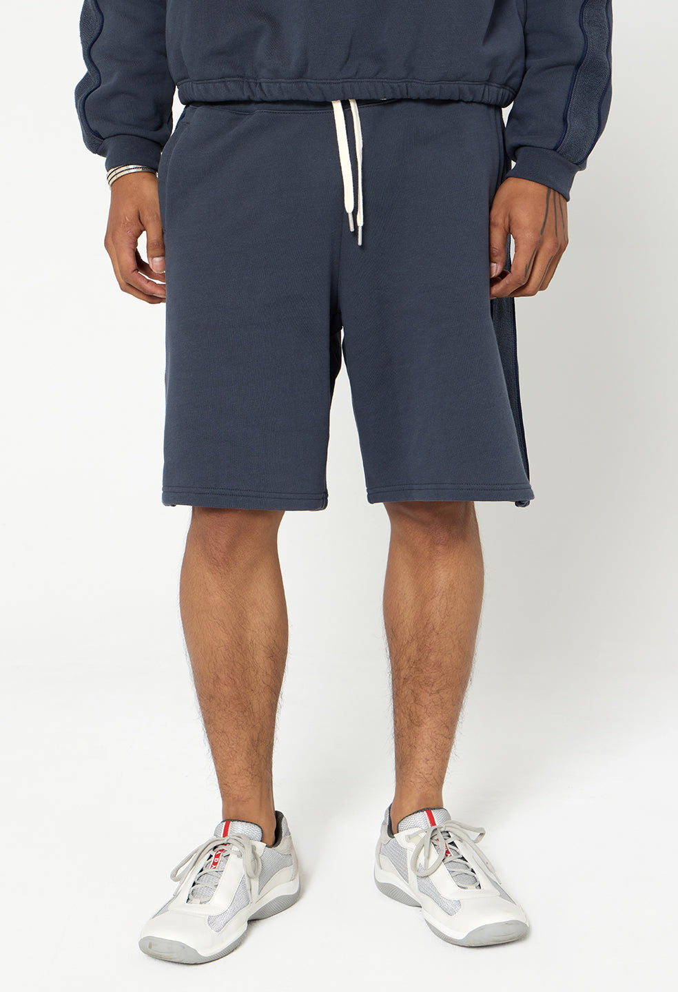 Track Shorts / Oxford Navy