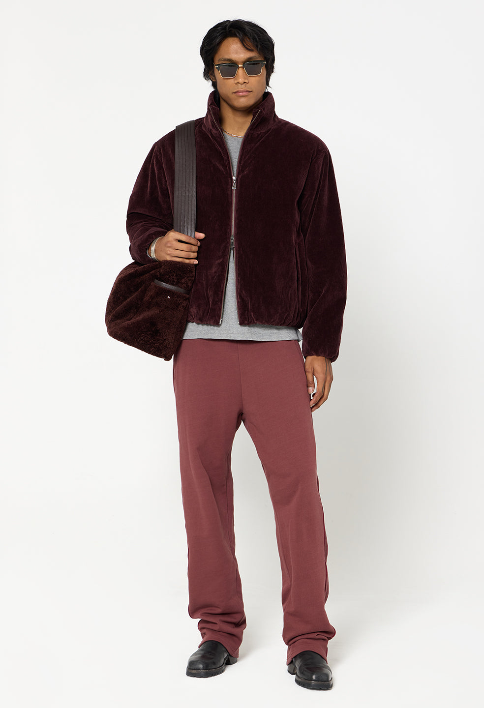 Track Sweats / Oxblood