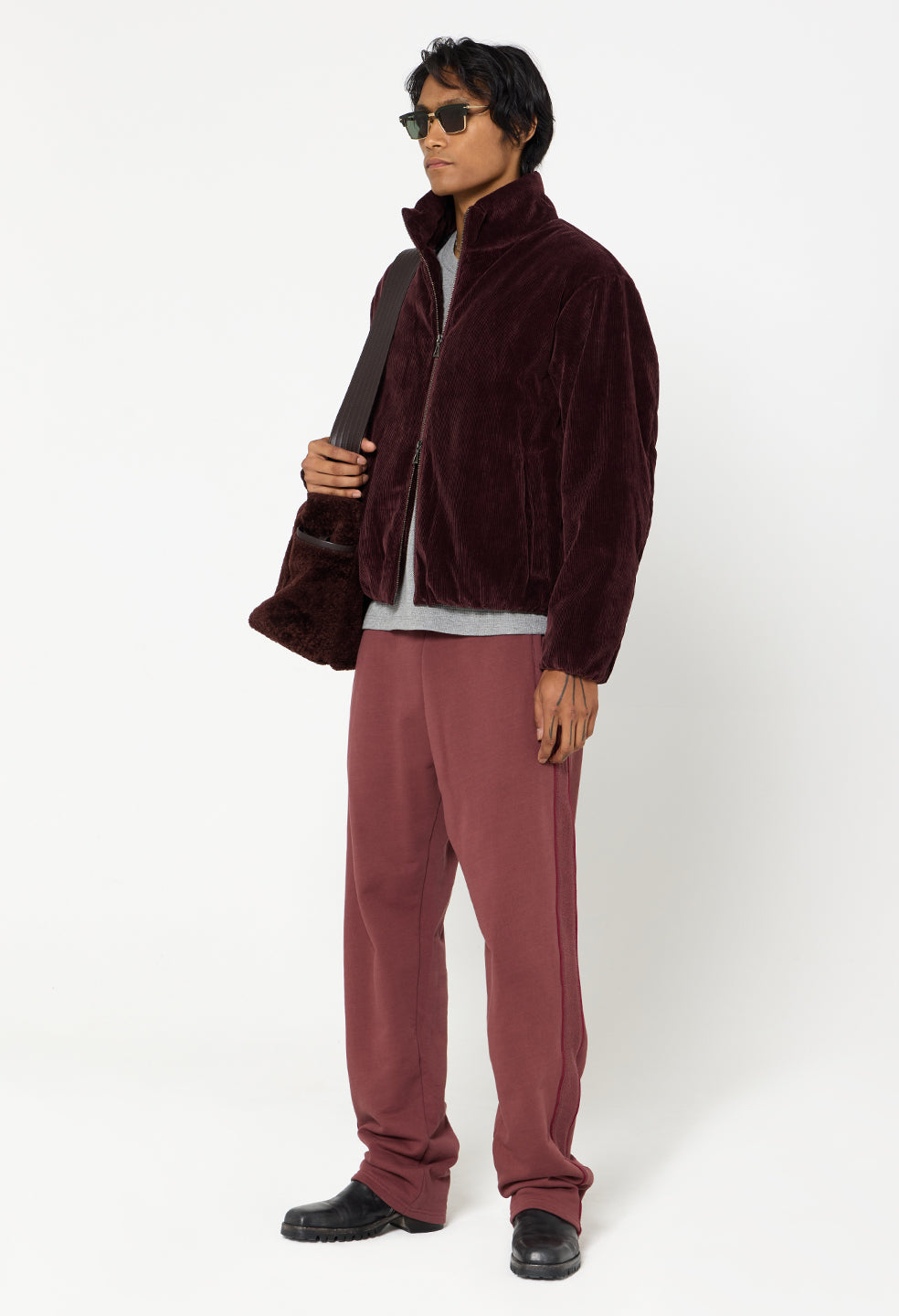 Track Sweats / Oxblood