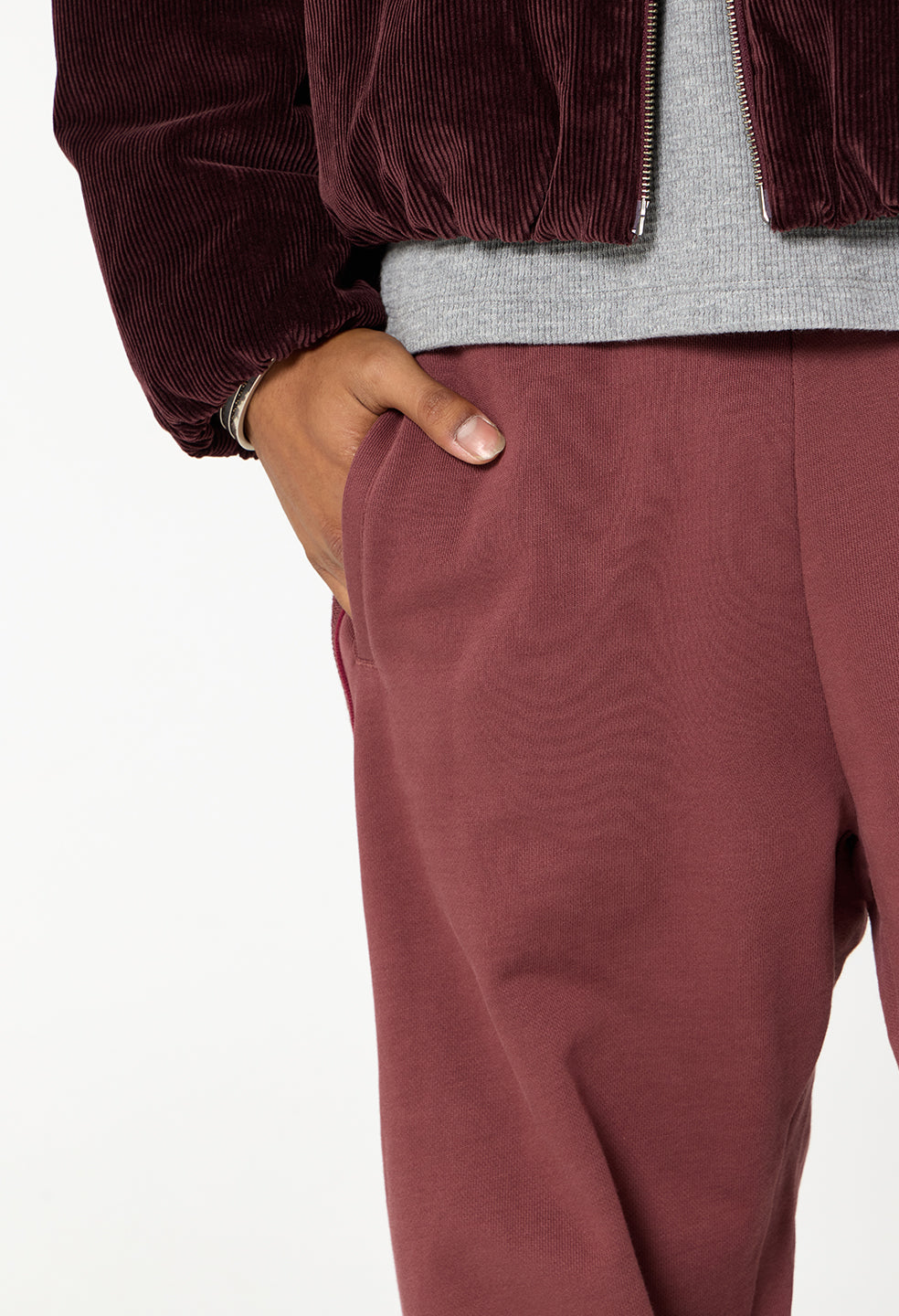Track Sweats / Oxblood
