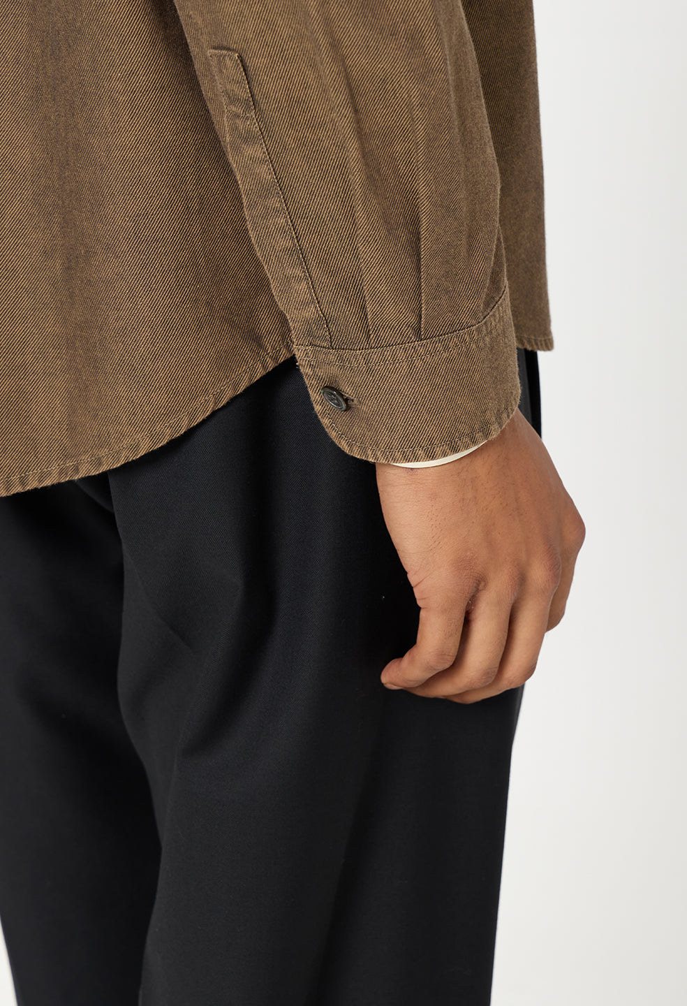 Kersey Cloak Button Up / Mocha