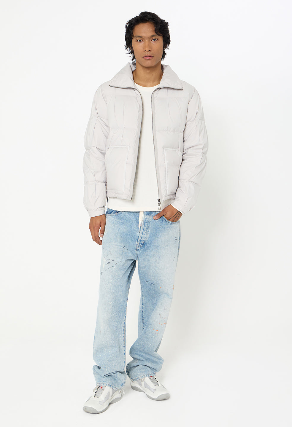 Raw Down Jacket  / Dove