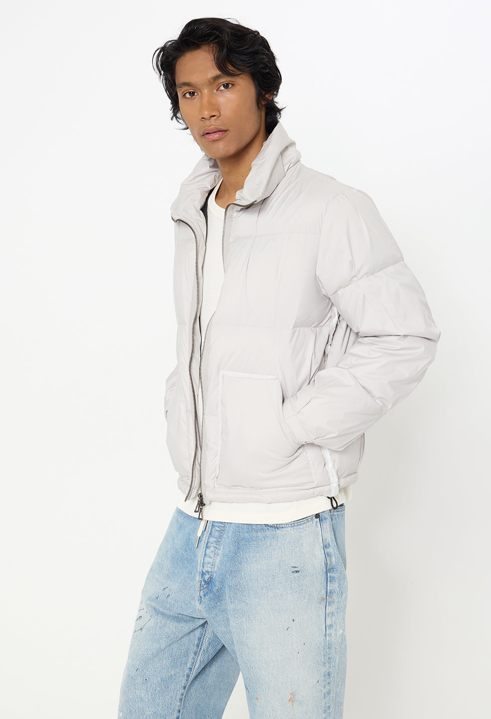 Raw Down Jacket  / Dove