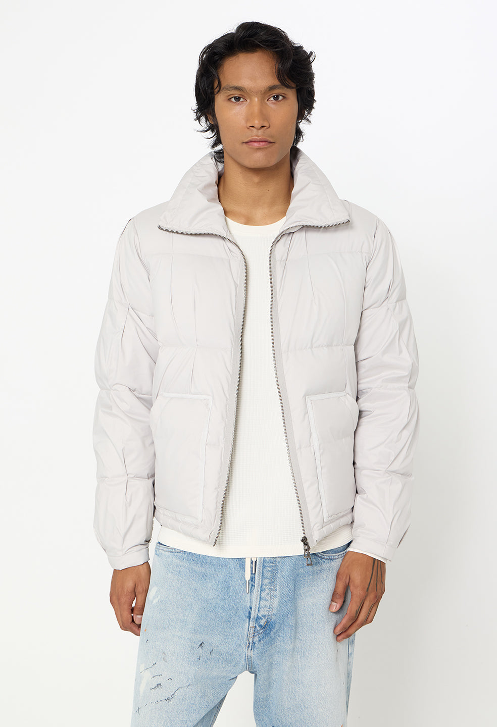 Raw Down Jacket  / Dove