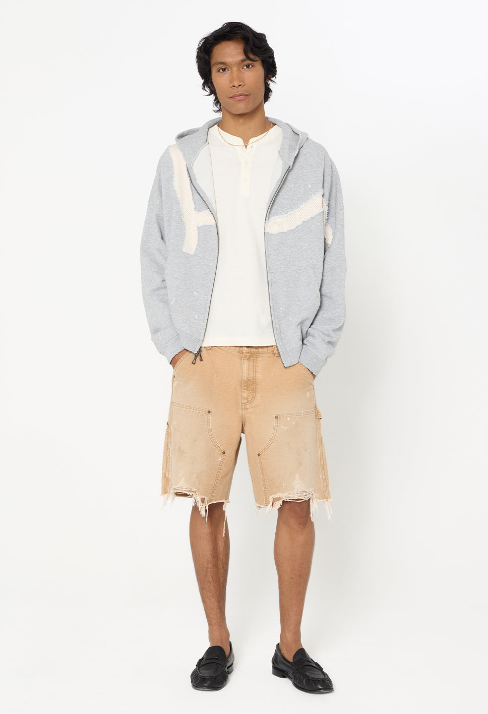 Kintsugi Full-Zip / Heather Grey