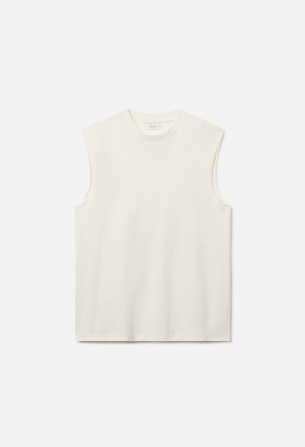 Air Spun Campus Cut-Off Tee / Salt