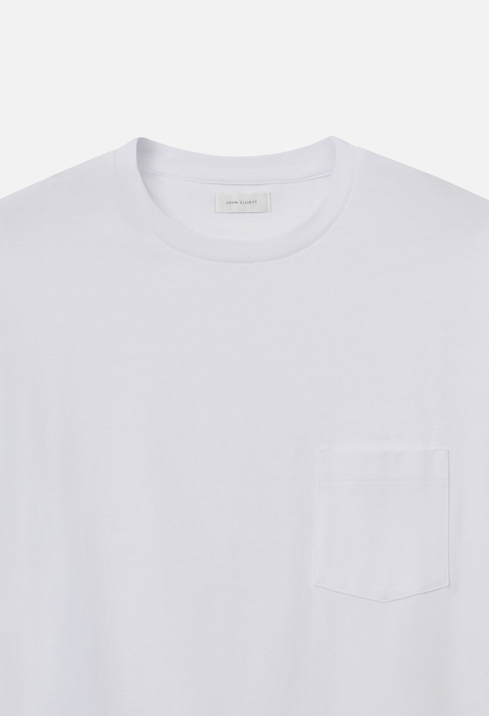 Air Spun Beach Pocket Tee / White