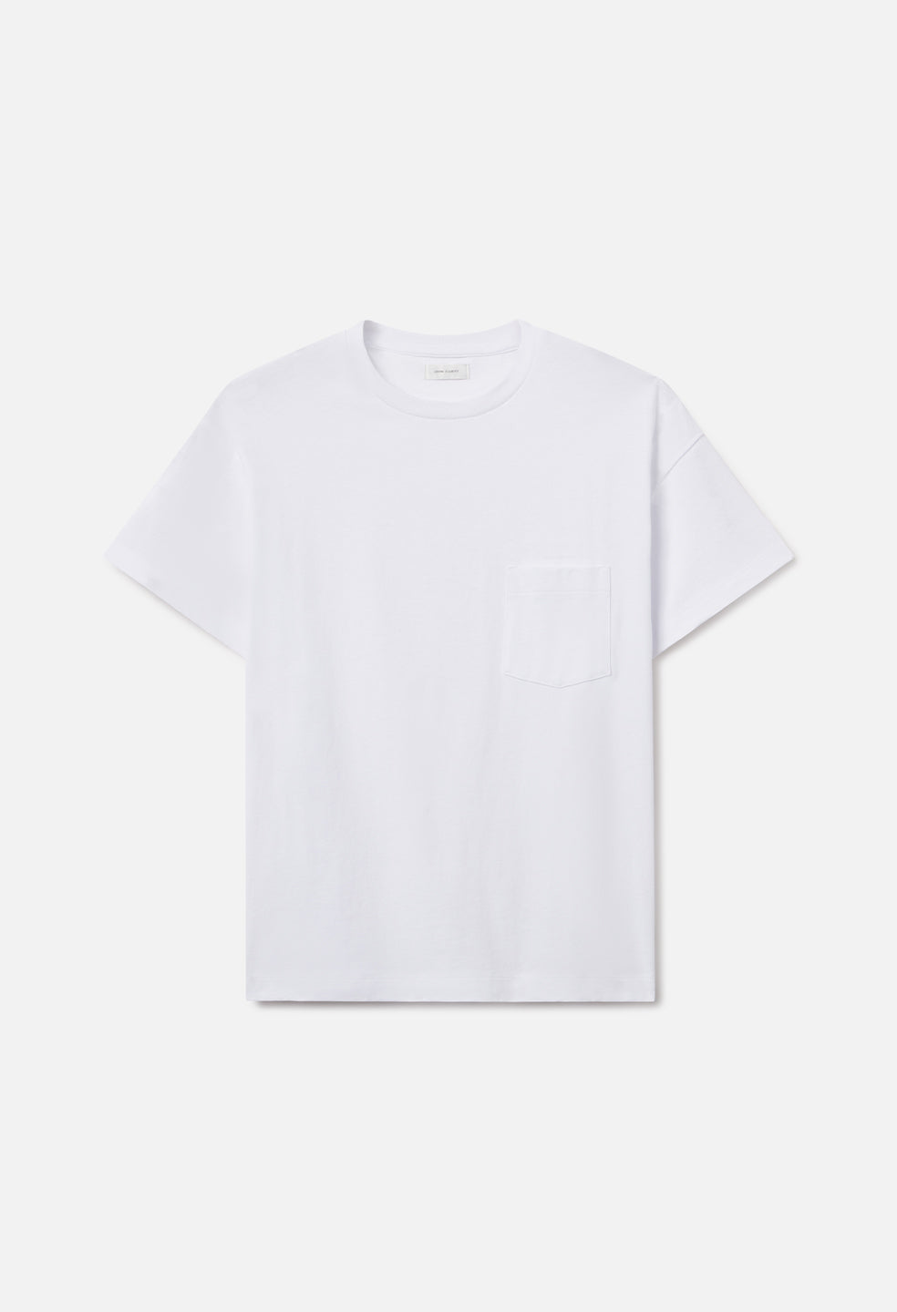Air Spun Beach Pocket Tee / White