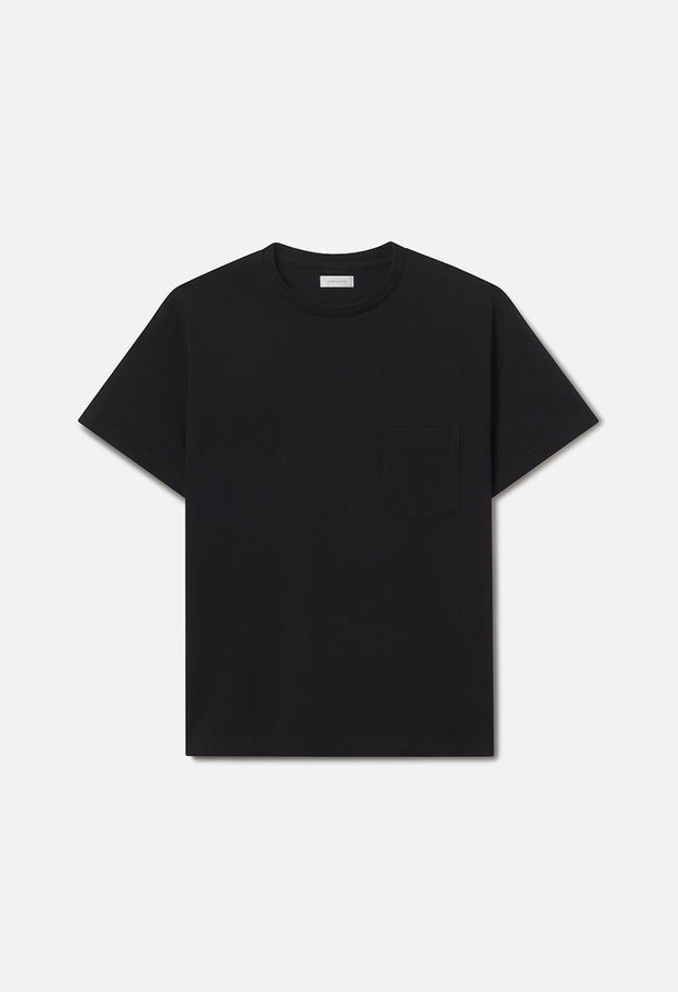 Air Spun Beach Pocket Tee / Black
