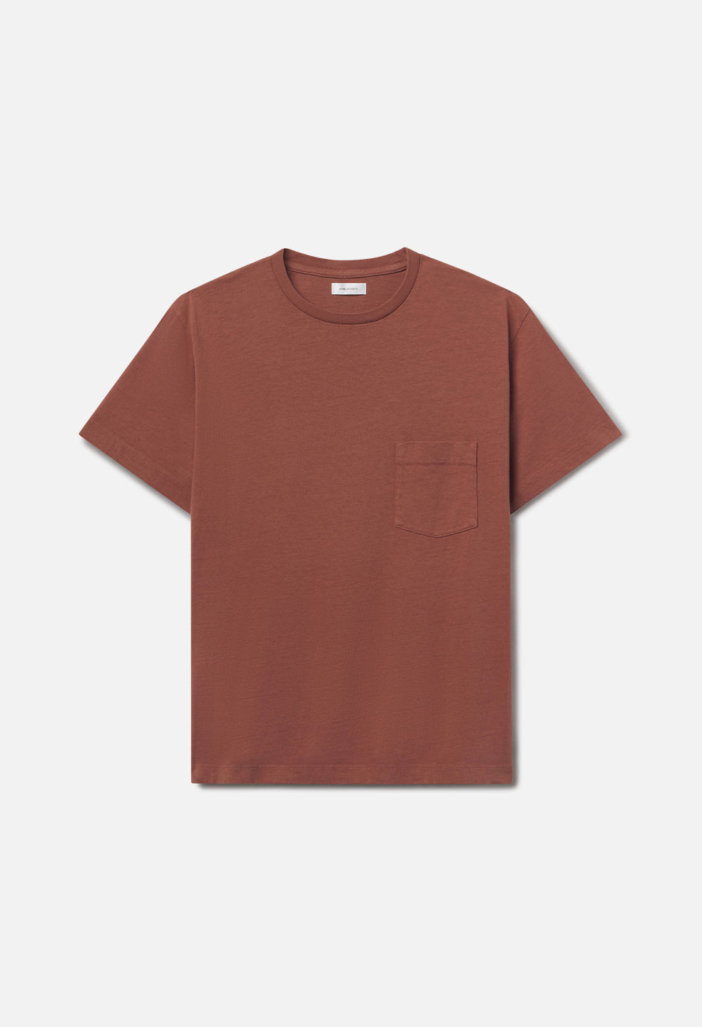 Air Spun Beach Pocket Tee / Rust