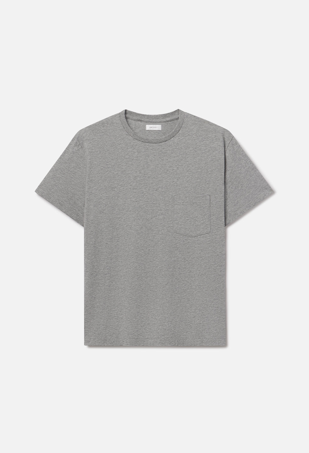 Air Spun Beach Pocket Tee / Heather Grey