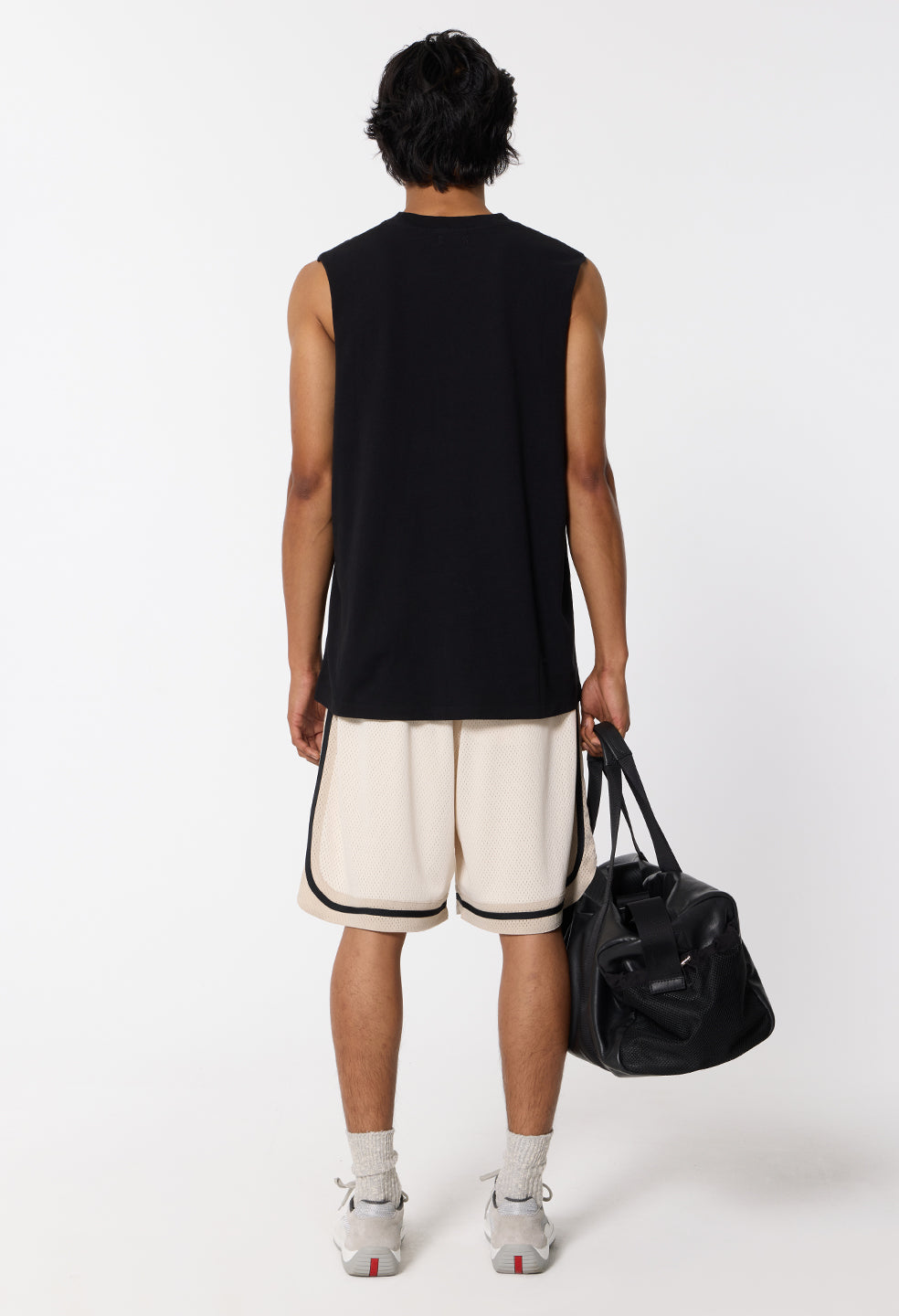 Air Spun Campus Cut-Off Tee / Black