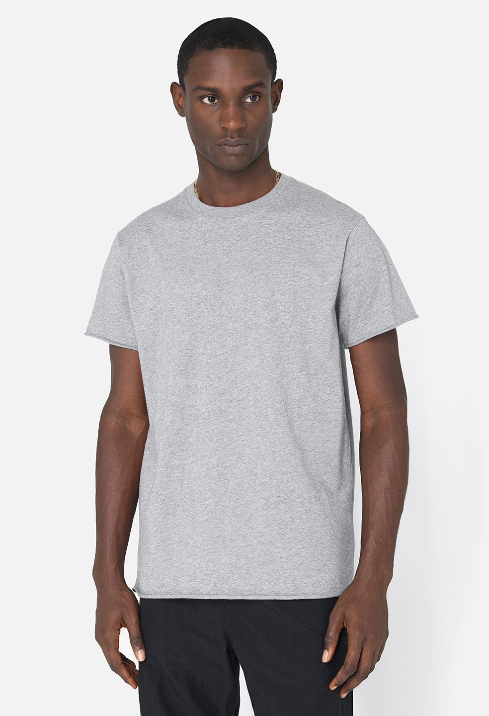 Recycled Cotton Anti-Expo Tee / Heather Grey