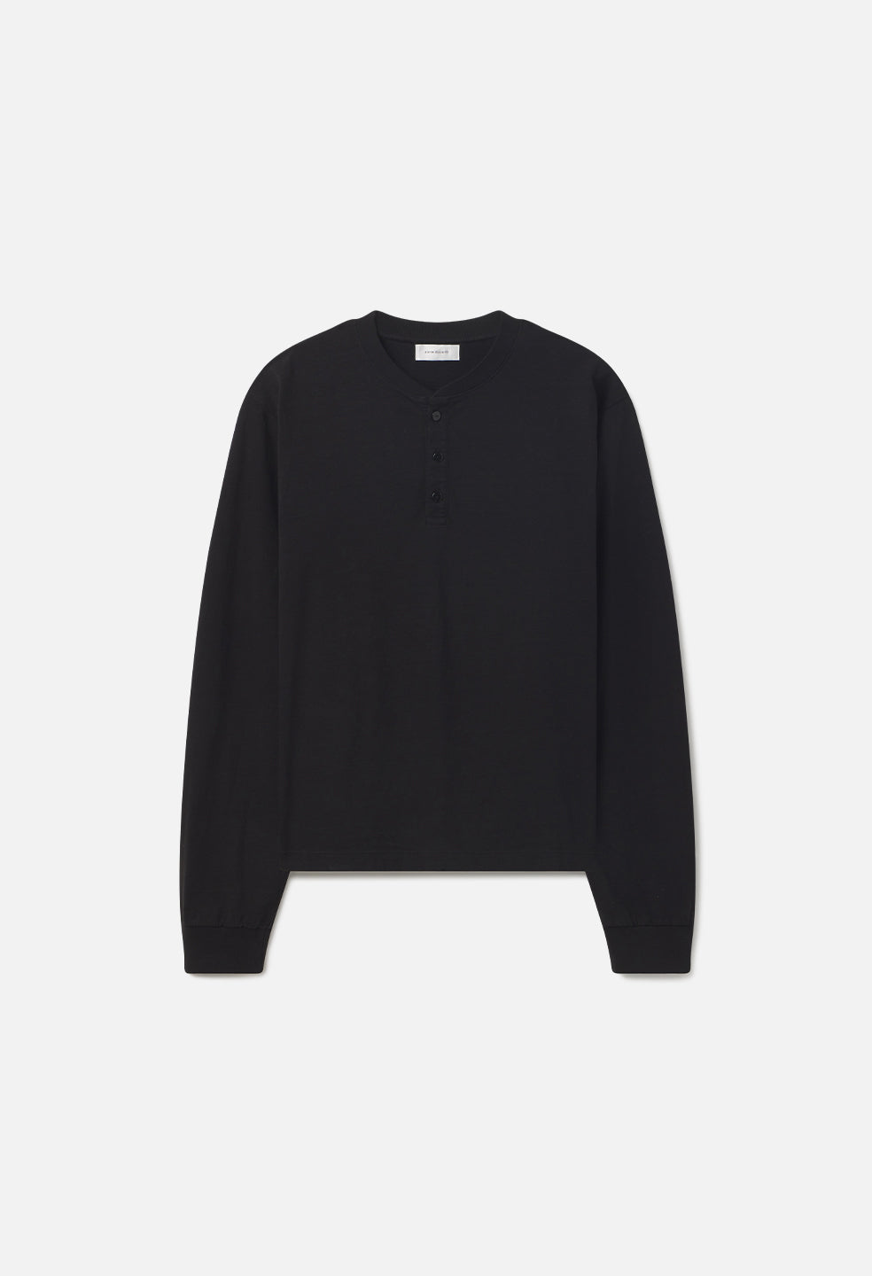 Air Spun Henley / Black