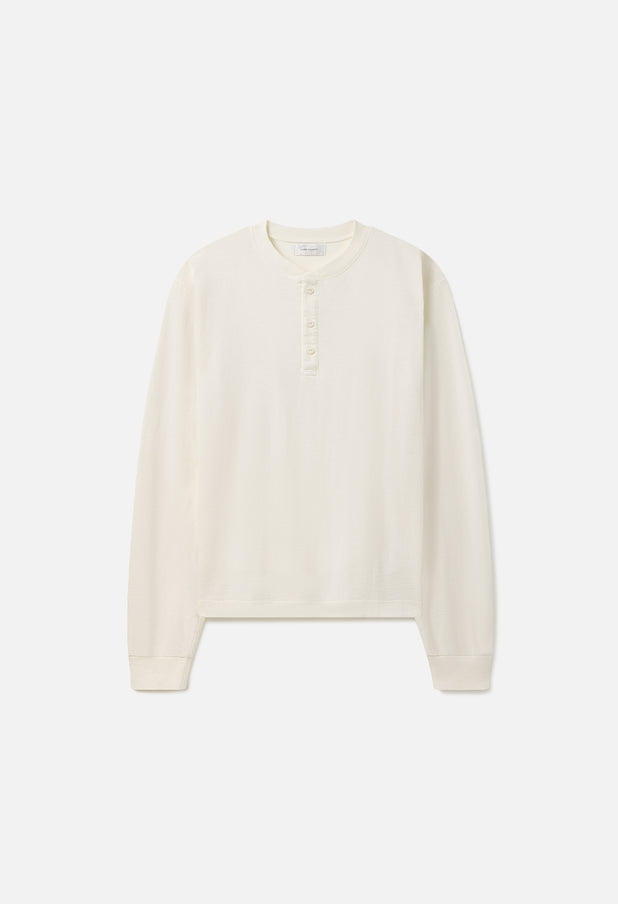 Air Spun Henley / Salt