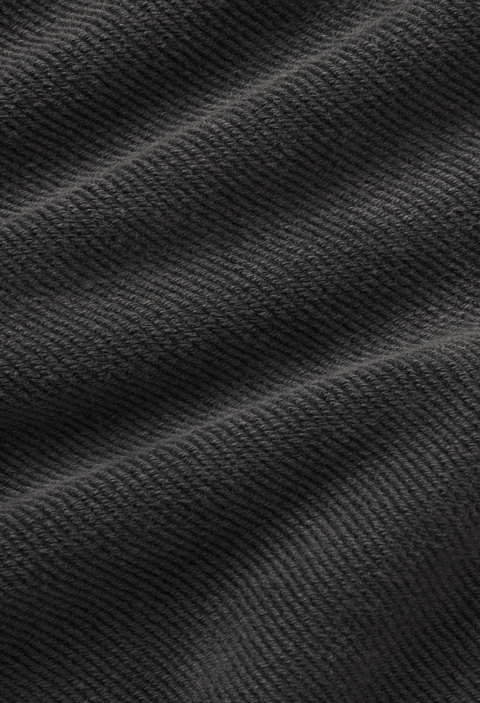 Reverse Terry Frances Full-Zip / Washed Black