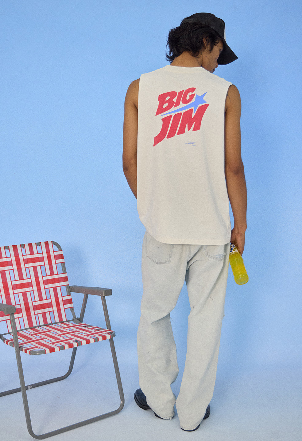 Air Spun Campus Cut-Off Tee / BIg Jim