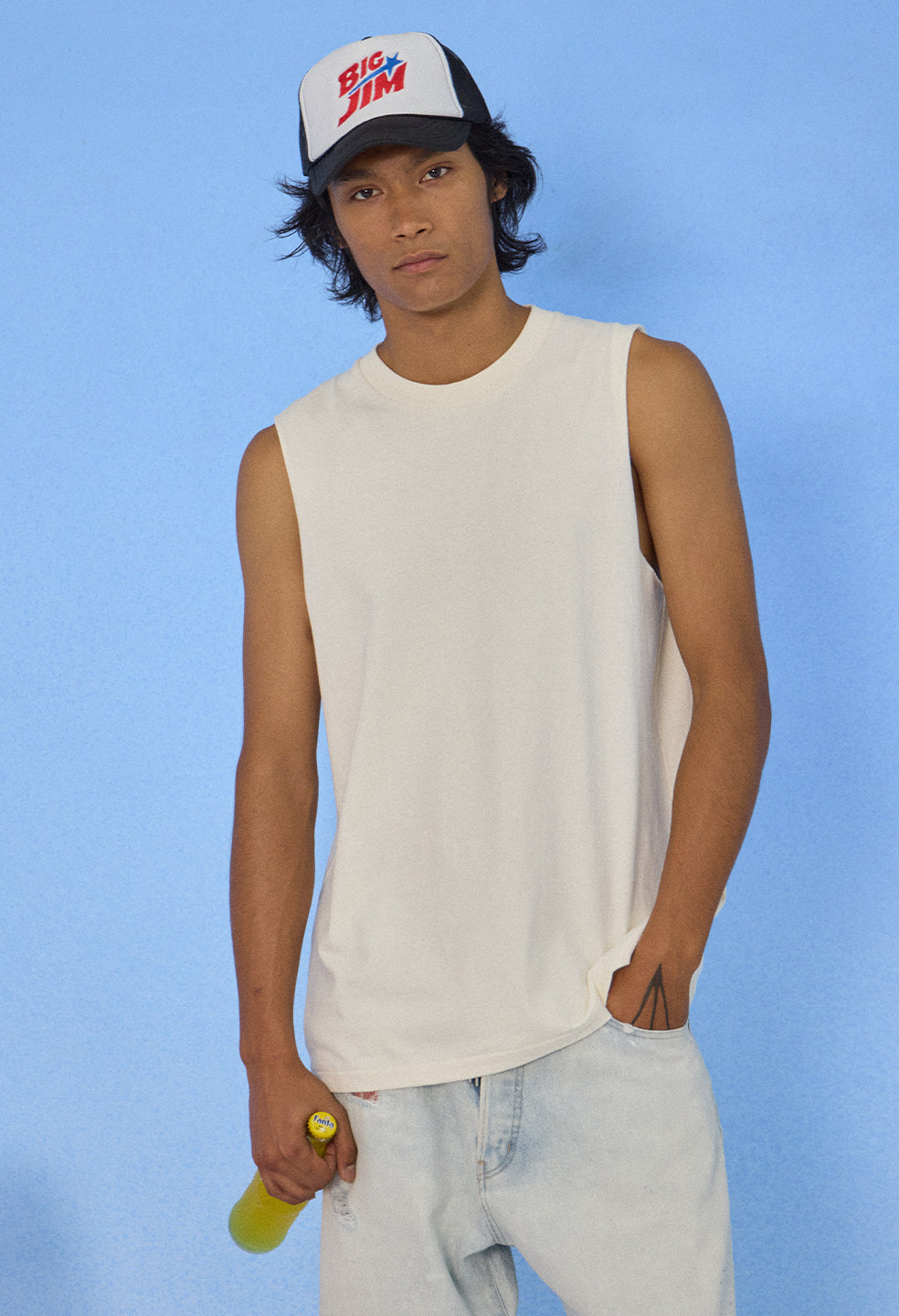 Air Spun Campus Cut-Off Tee / BIg Jim