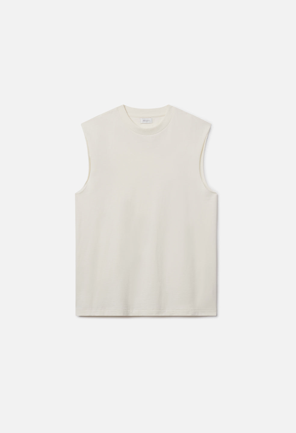 Campus Cut-Off Tee / Salt