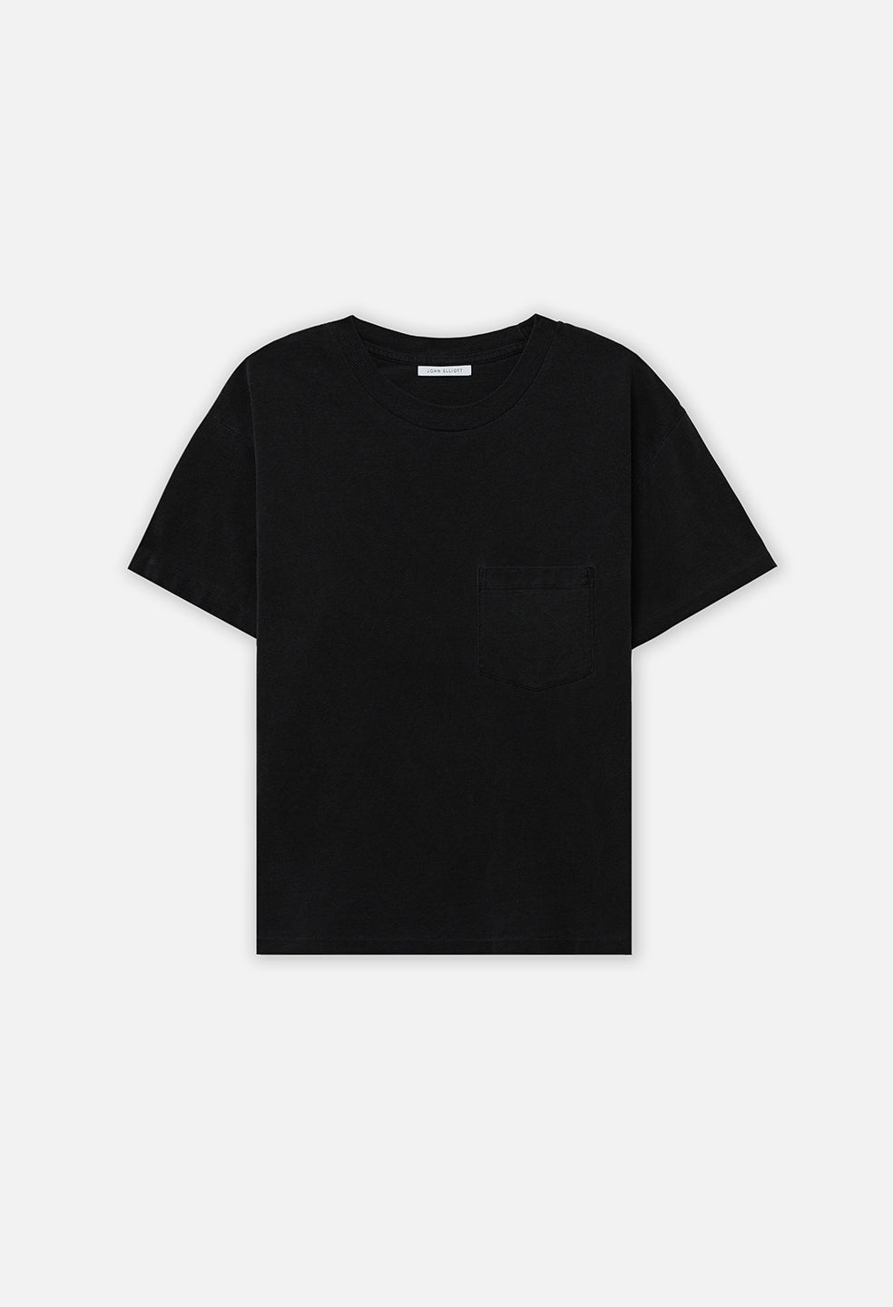 Deuxieme Classe JOHN ELLIOTT Tシャツ Campus Pocket Tee / Black