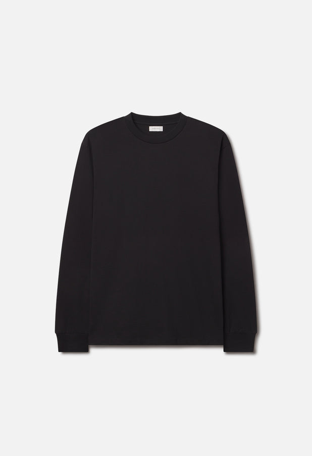Core LS University Tee  / Black