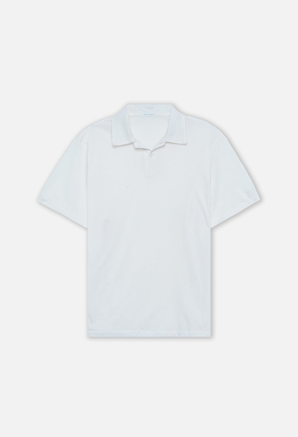 Cotton Cashmere Polo / White