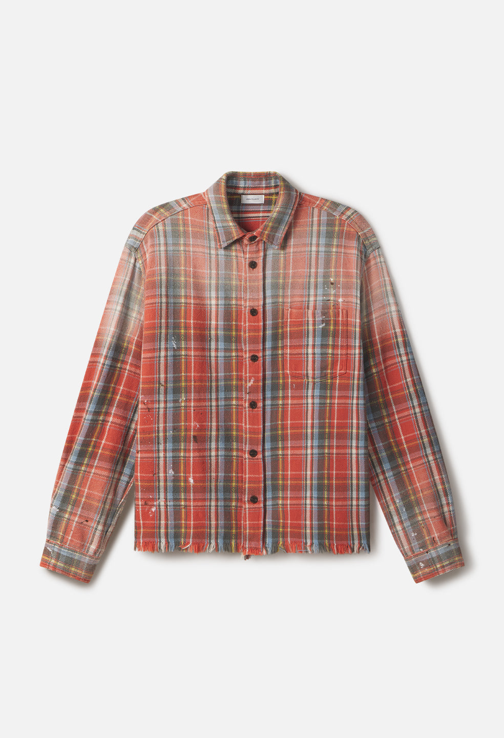 Odeon Hemi Oversized Shirt / Vintage Red Plaid