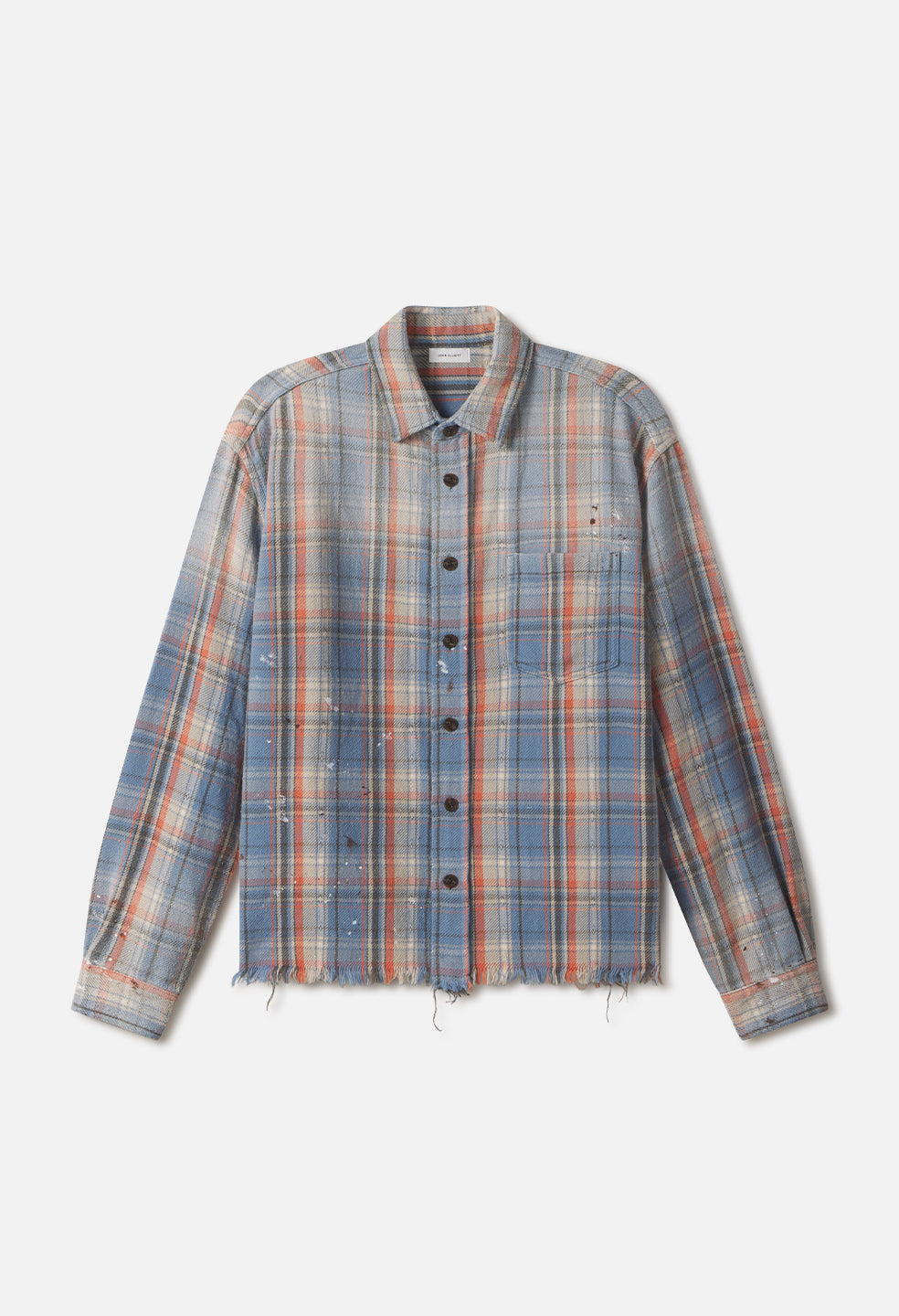 Odeon Hemi Oversized Shirt / Vintage Blue Plaid