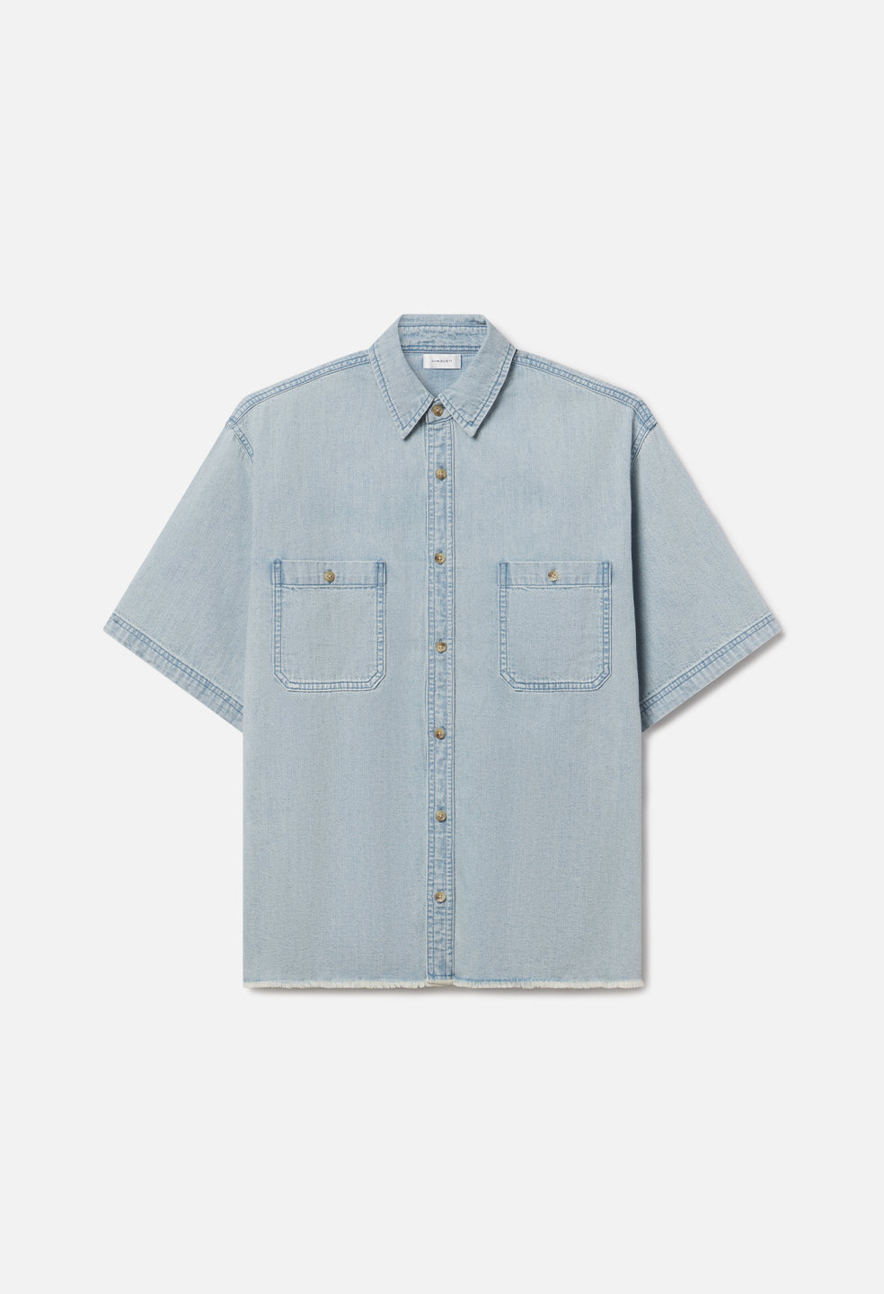 Princeton Hemi SS Shirt / Washed Indigo