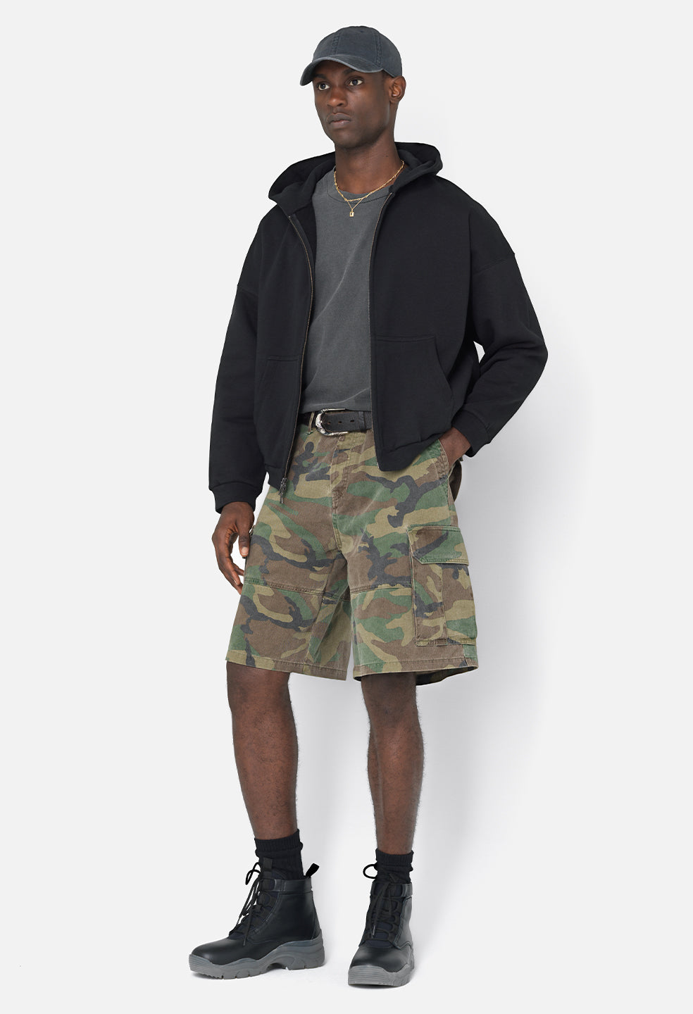 Frances Full Zip / Black