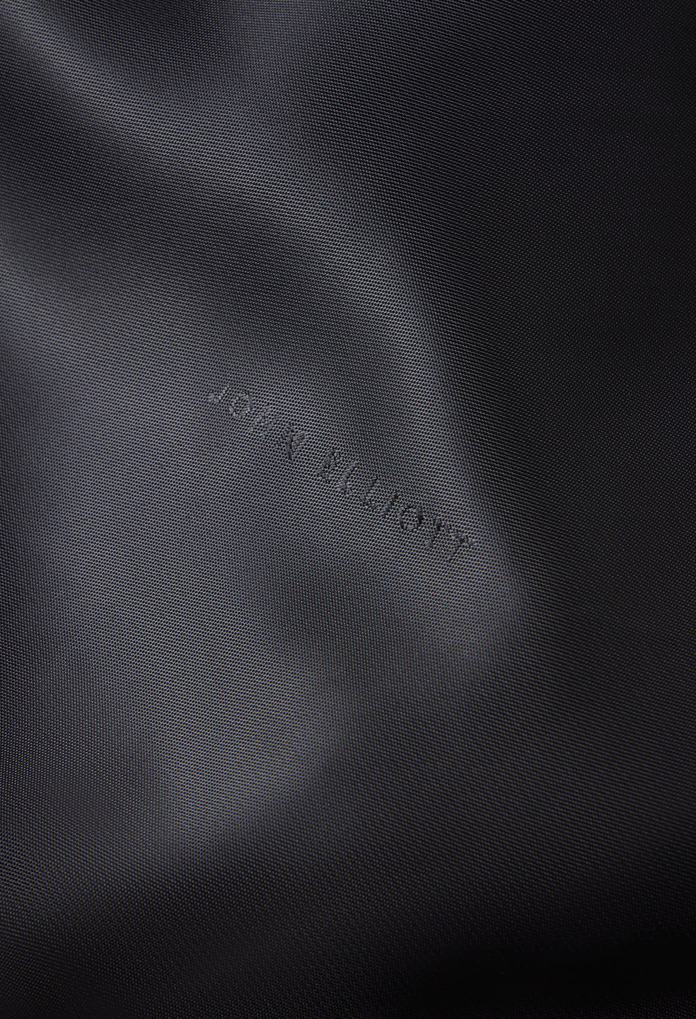 Leather Curson Bomber / Black